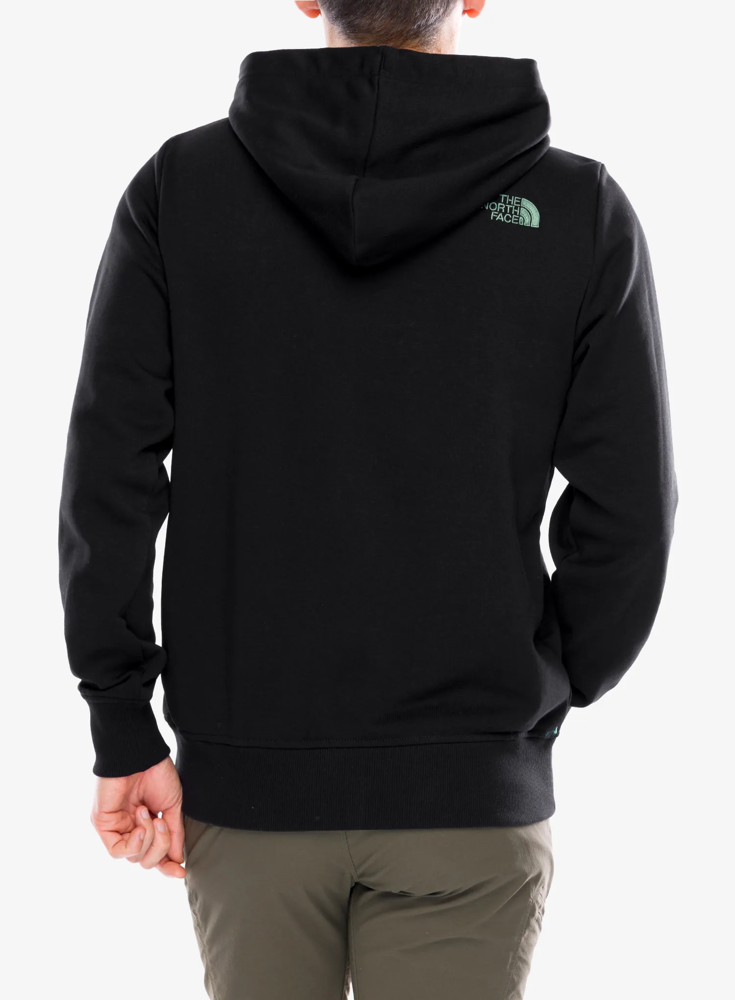 Jopica s kapuco The North Face Drew Peak Light Hoodie - tnf black/duck green