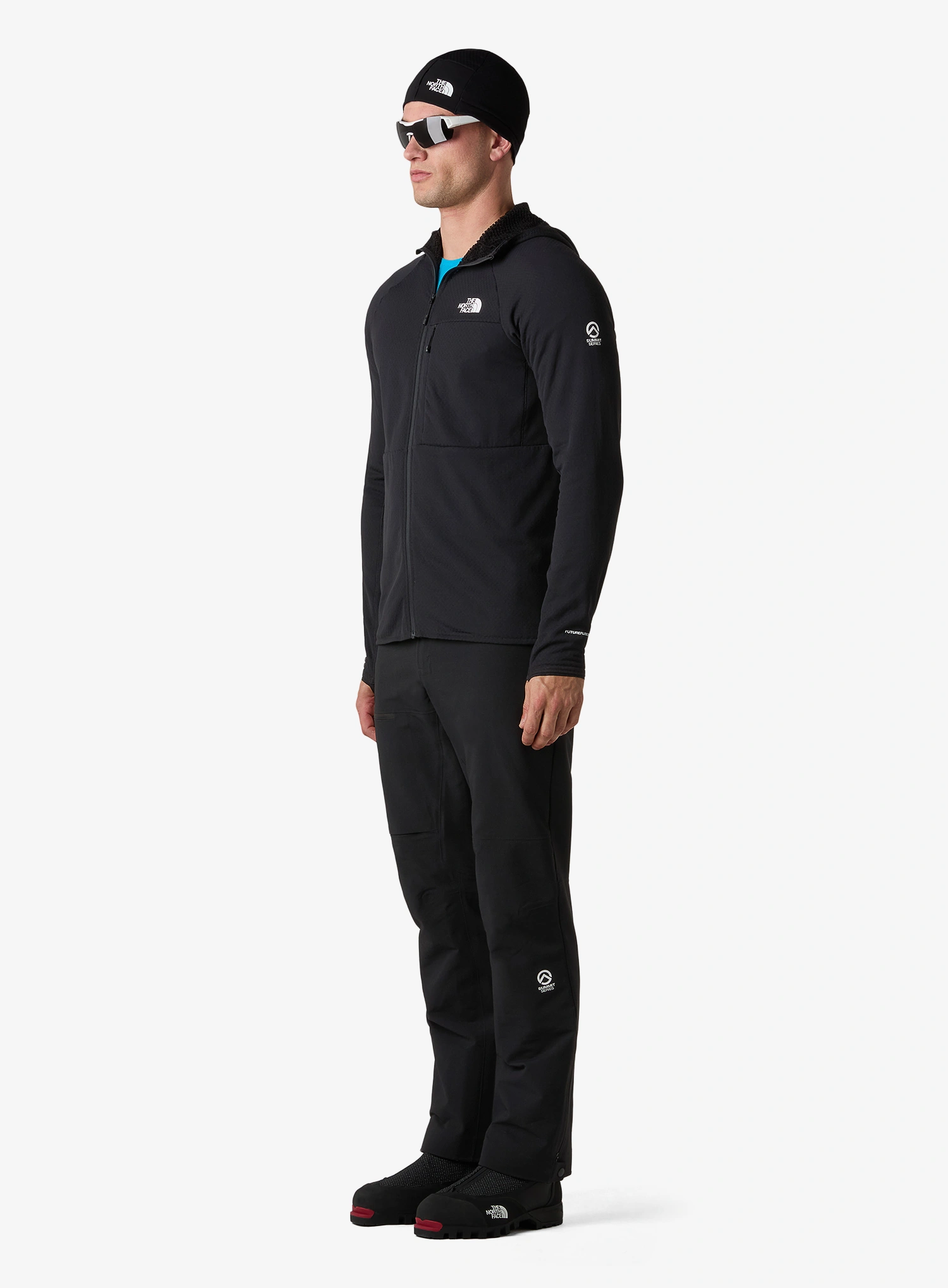 Jopica s kapuco The North Face Summit Futurefleece FZ Hoodie - tnf black