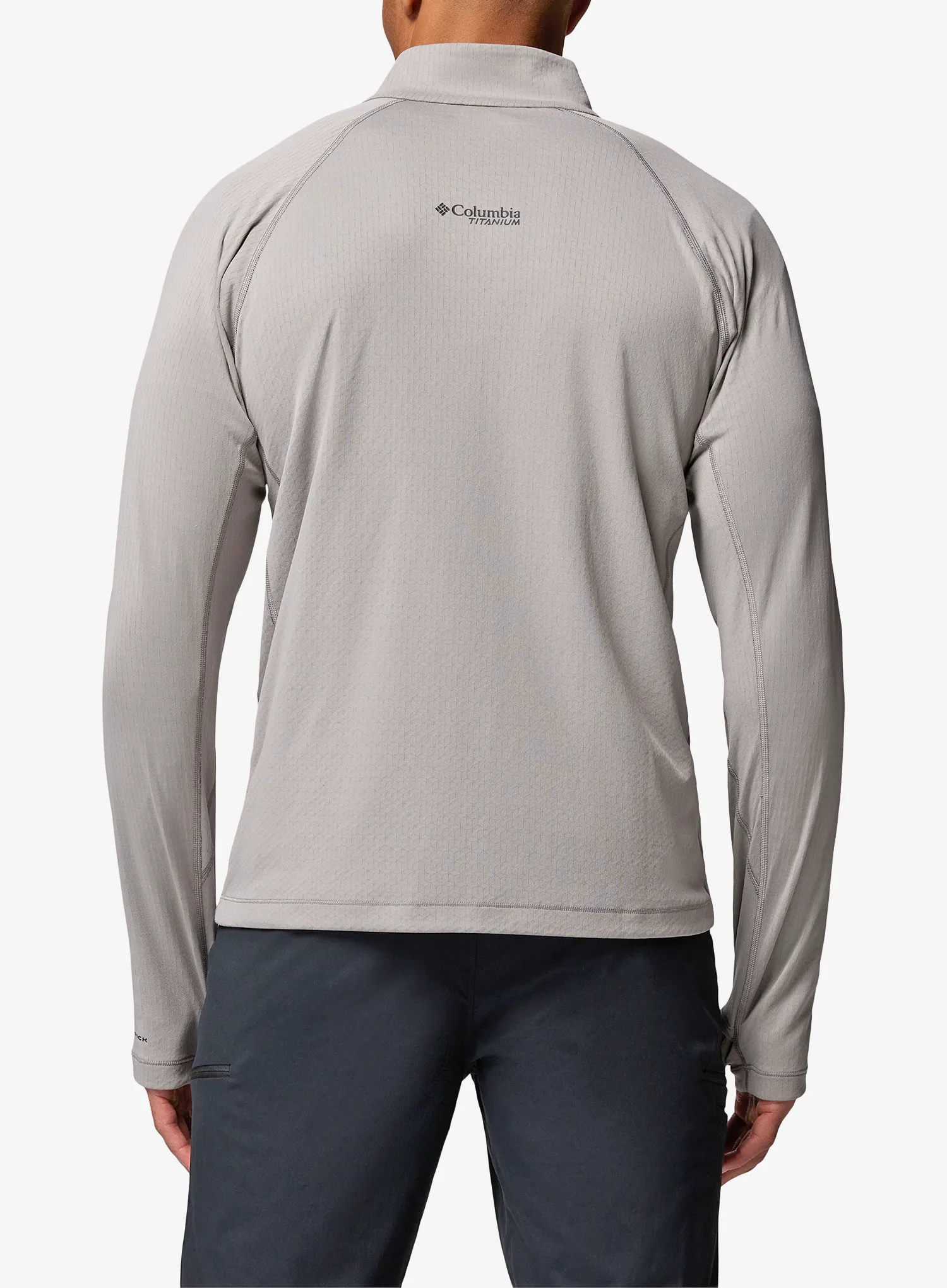 Jopica z zadrgo Columbia DriVenture Half Zip - ti titanium