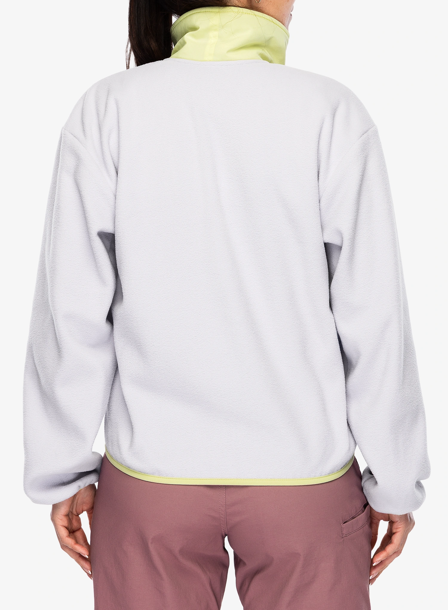 Ženska jopica z zadrgo Columbia Sequoia Grove Half Zip Fleece - l.pearl/stormwatch/citron haze
