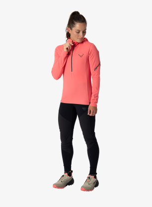 Ženska jopica z zadrgo Dynafit Traverse Thermal 1/2 Zip - cabana