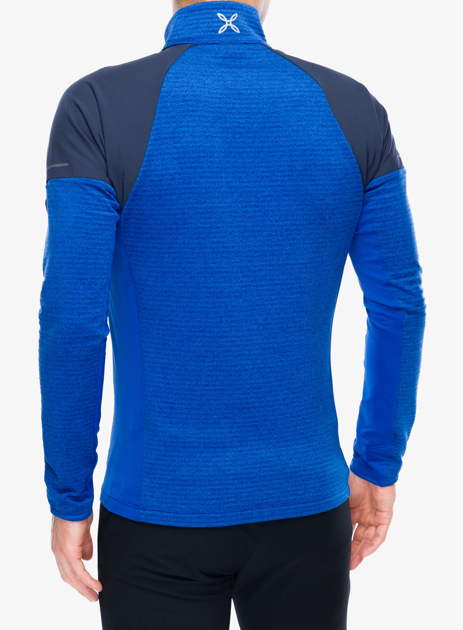 Jopica z zadrgo Montura Thermal Grid 2 Anorak - b.blue/graphite blue