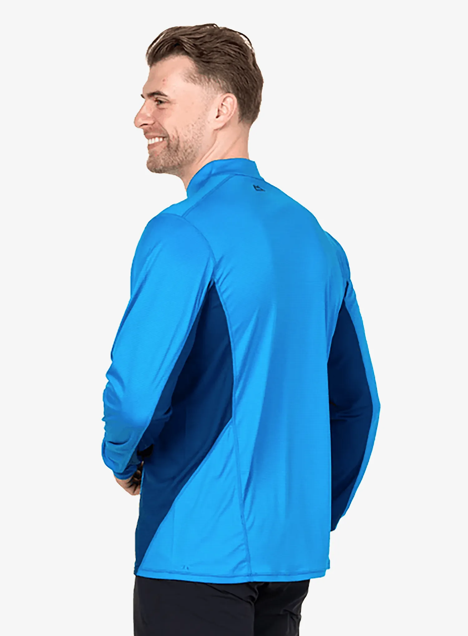Jopica z zadrgo Mountain Equipment Ignis LS Zip-T -  atlantic/admiral