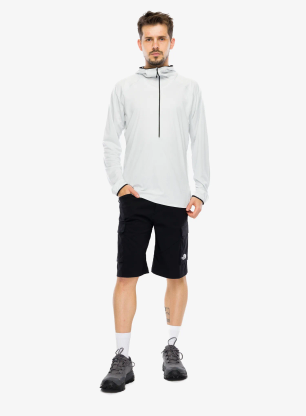 Jopica z zadrgo The North Face Summit Direct Sun Hoodie - pearl stone