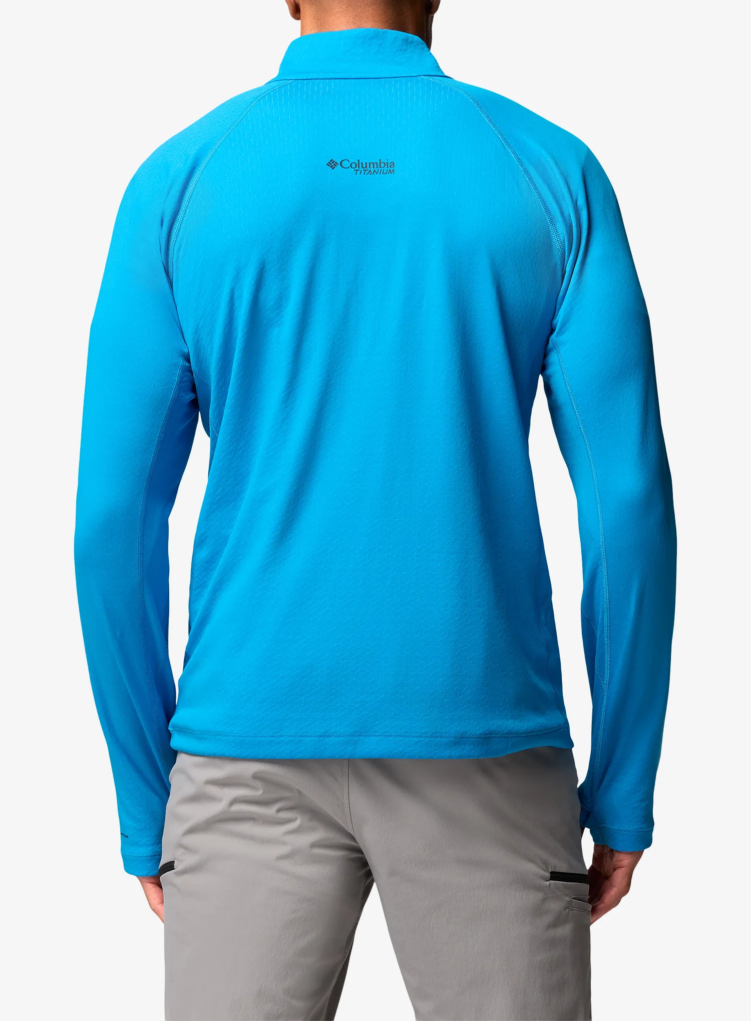 Jopica z zadrgo Columbia DriVenture Half Zip - compass blue