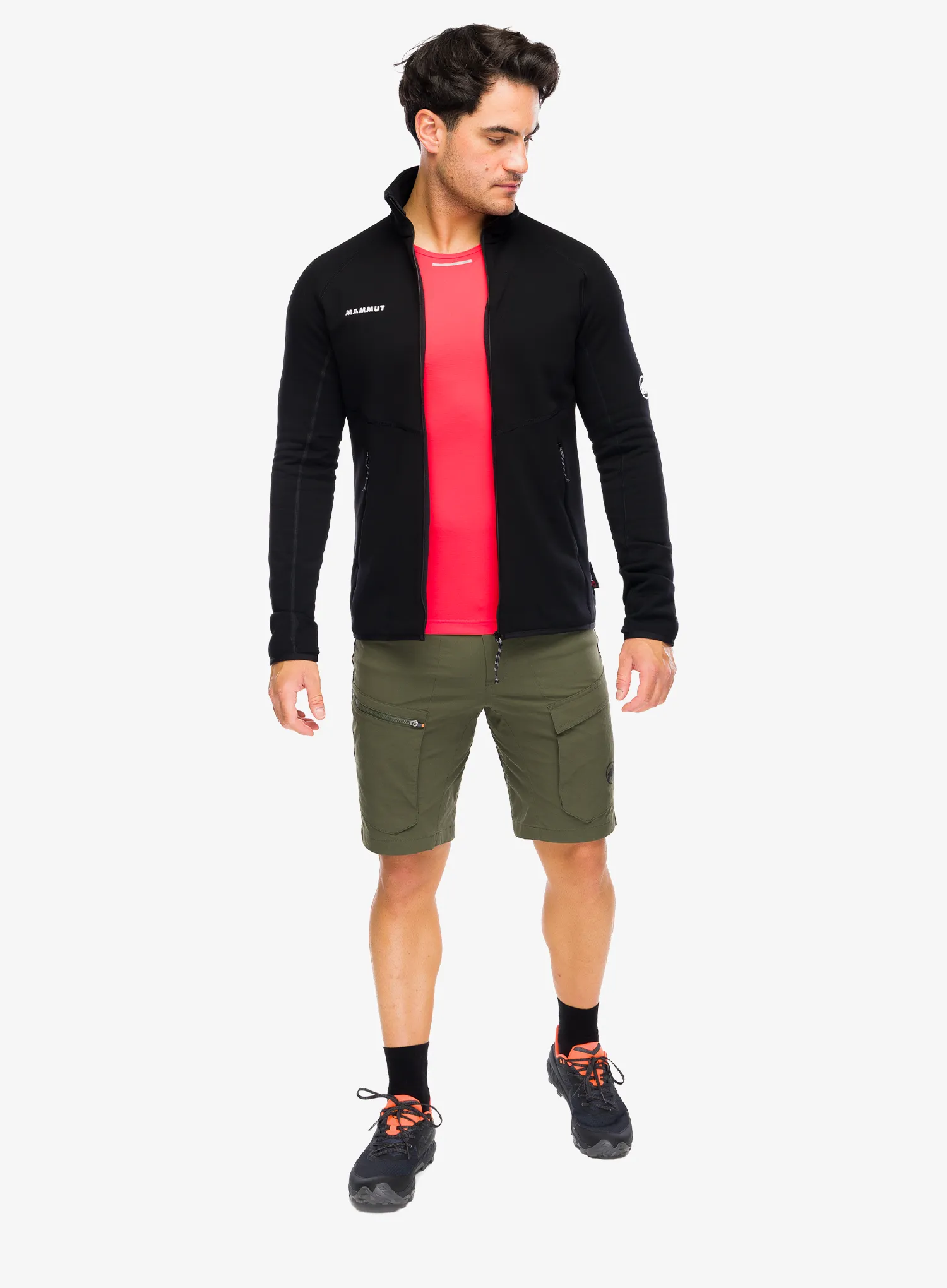 Jopica z zadrgo Mammut Aconcagua ML Jacket - black