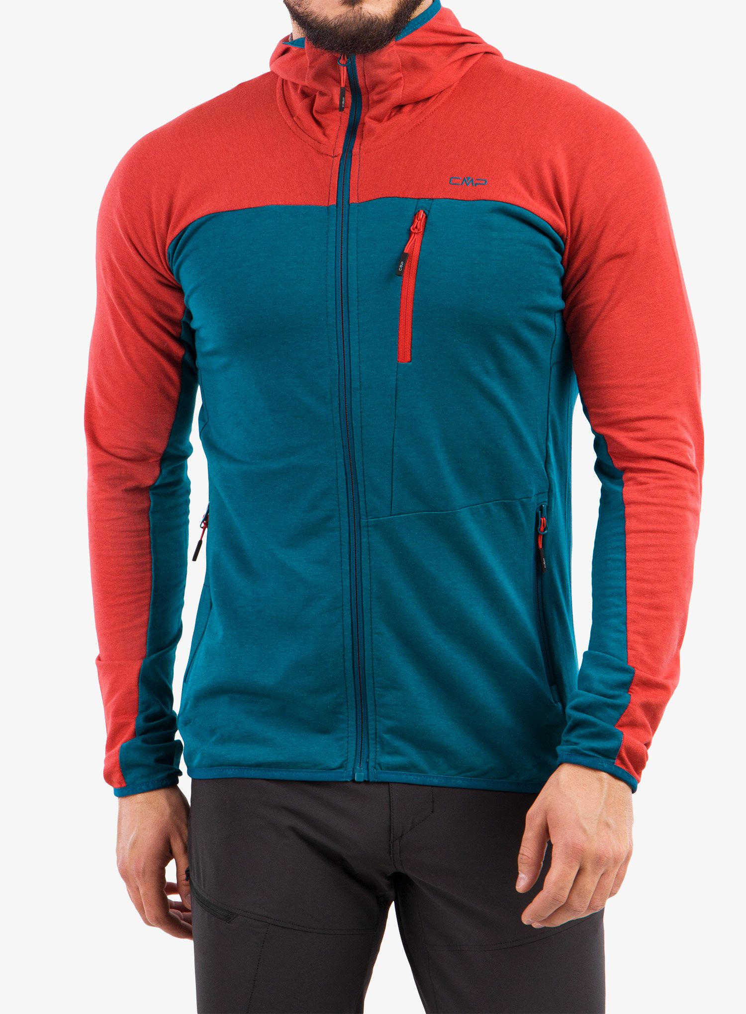 Jopica CMP Magneto Hybrid Jacket Fix Hood - deep lake