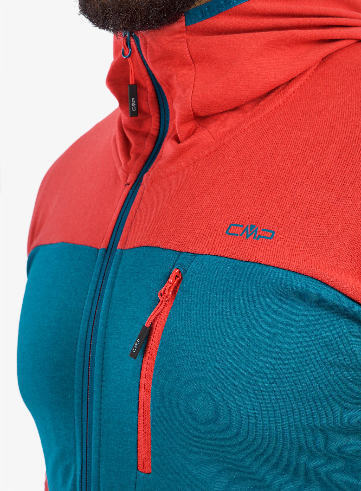 Jopica CMP Magneto Hybrid Jacket Fix Hood - deep lake
