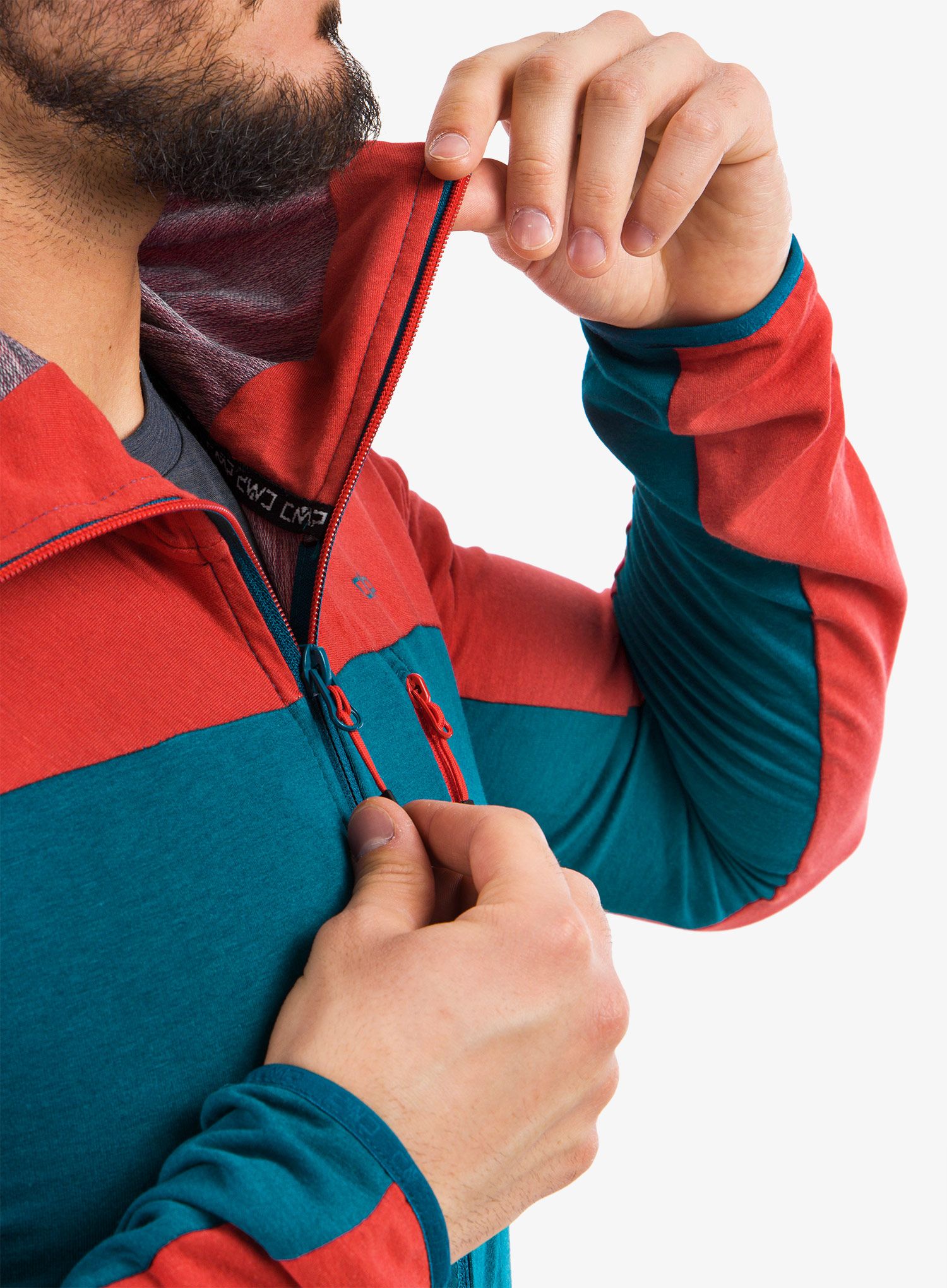 Jopica CMP Magneto Hybrid Jacket Fix Hood - deep lake