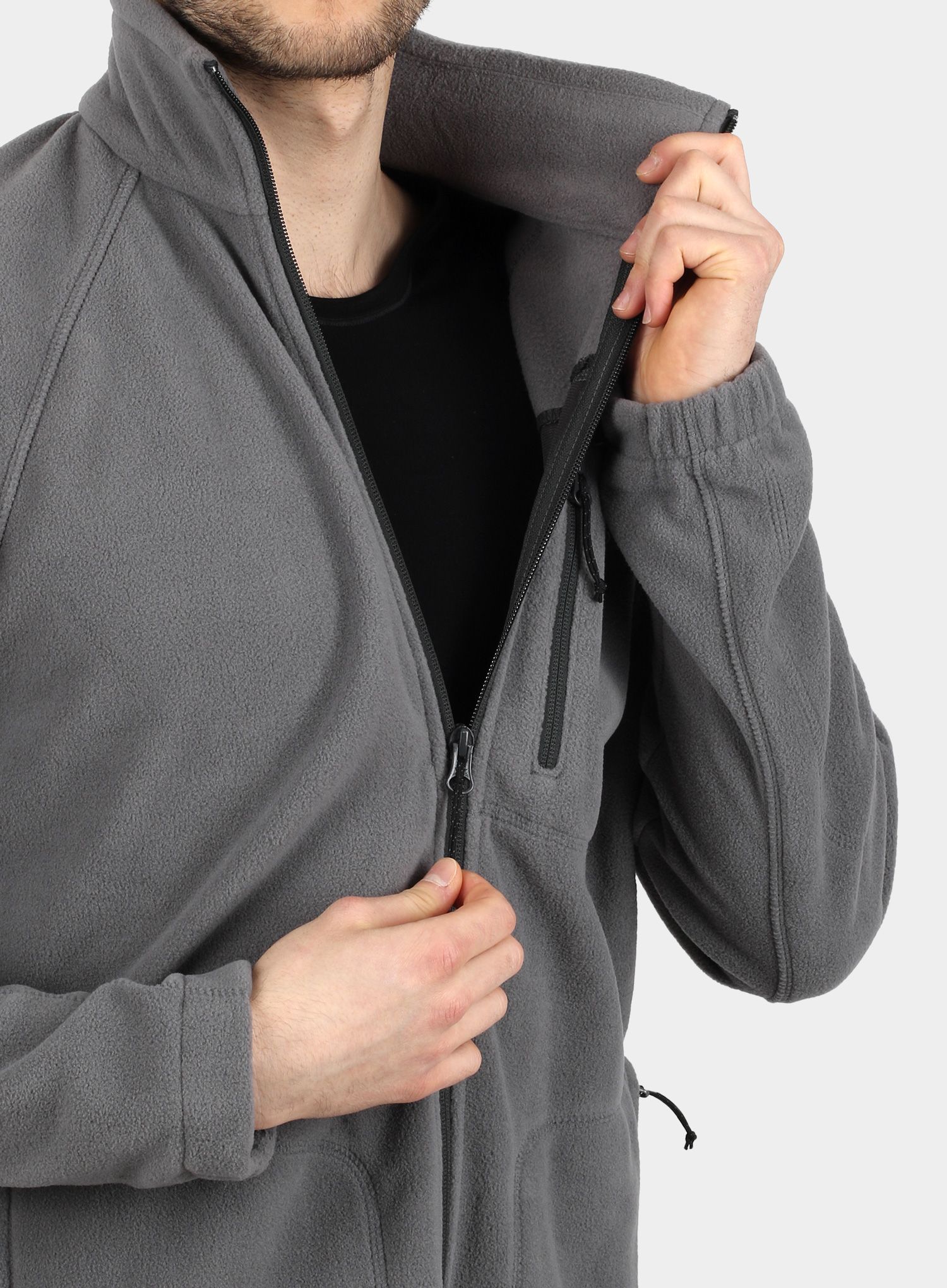 Flis Columbia Fast Trek II Full Zip Fleece - city grey