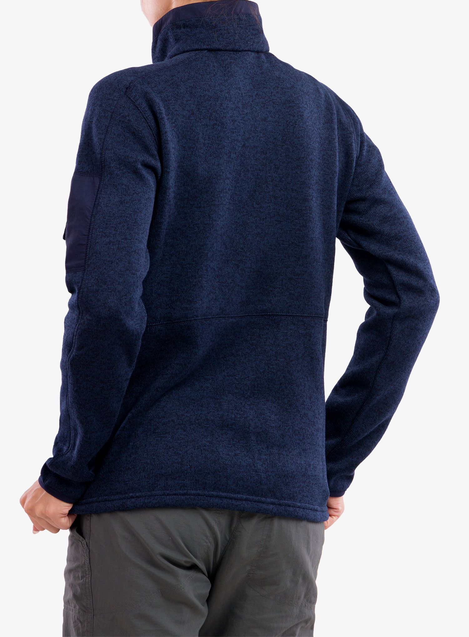 Ženska jopica Columbia Sweater Weather Half Zip - dark nocturnal/dark nocturnal