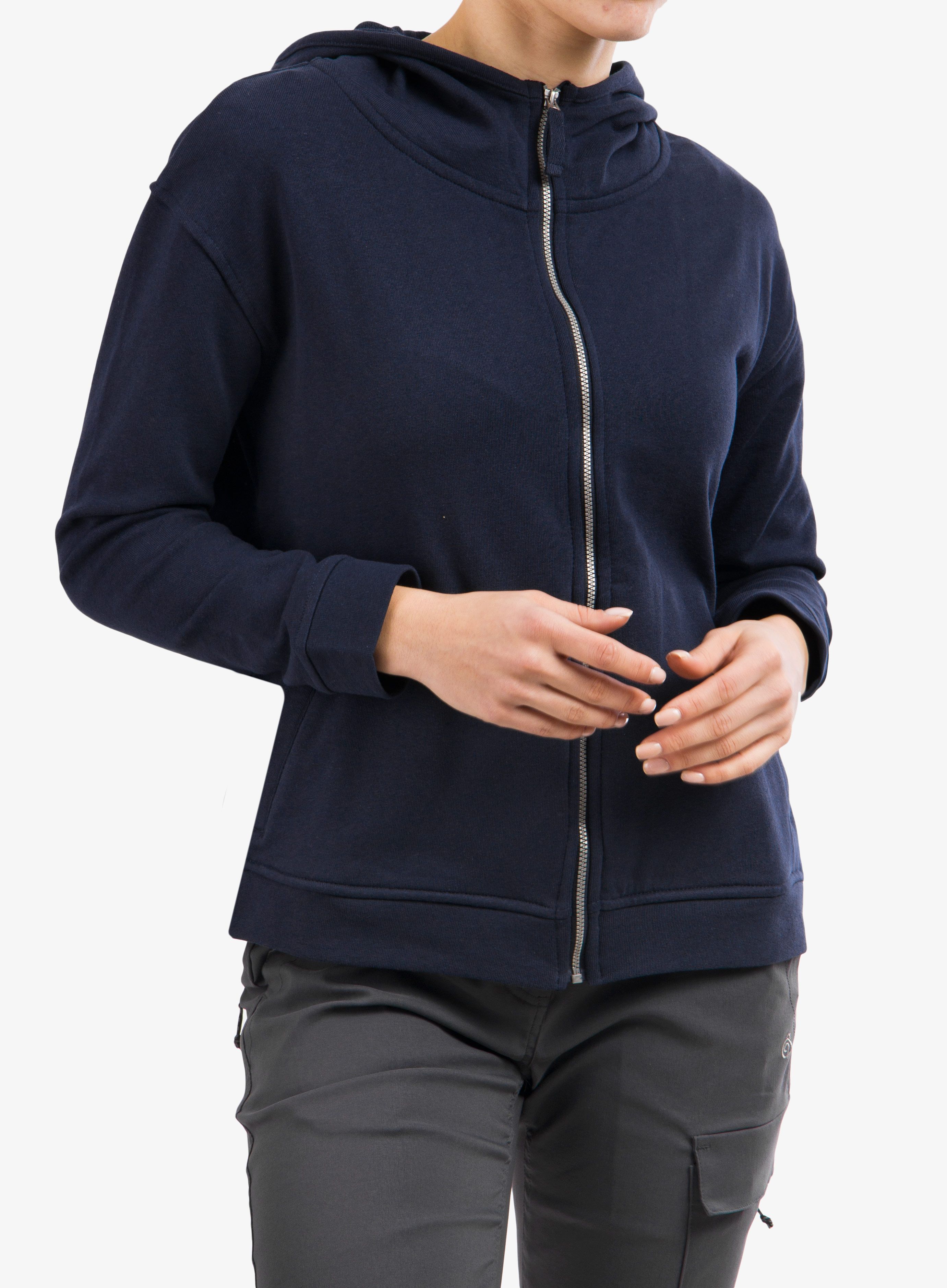 Jopica Craghoppers NosiBotanical Eden Hooded Jacket - blue navy