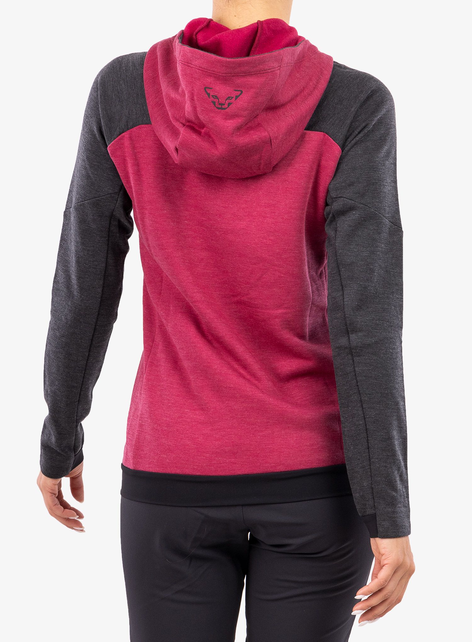 Ženska jopica Dynafit 24/7 Polartec Hoody - beet red