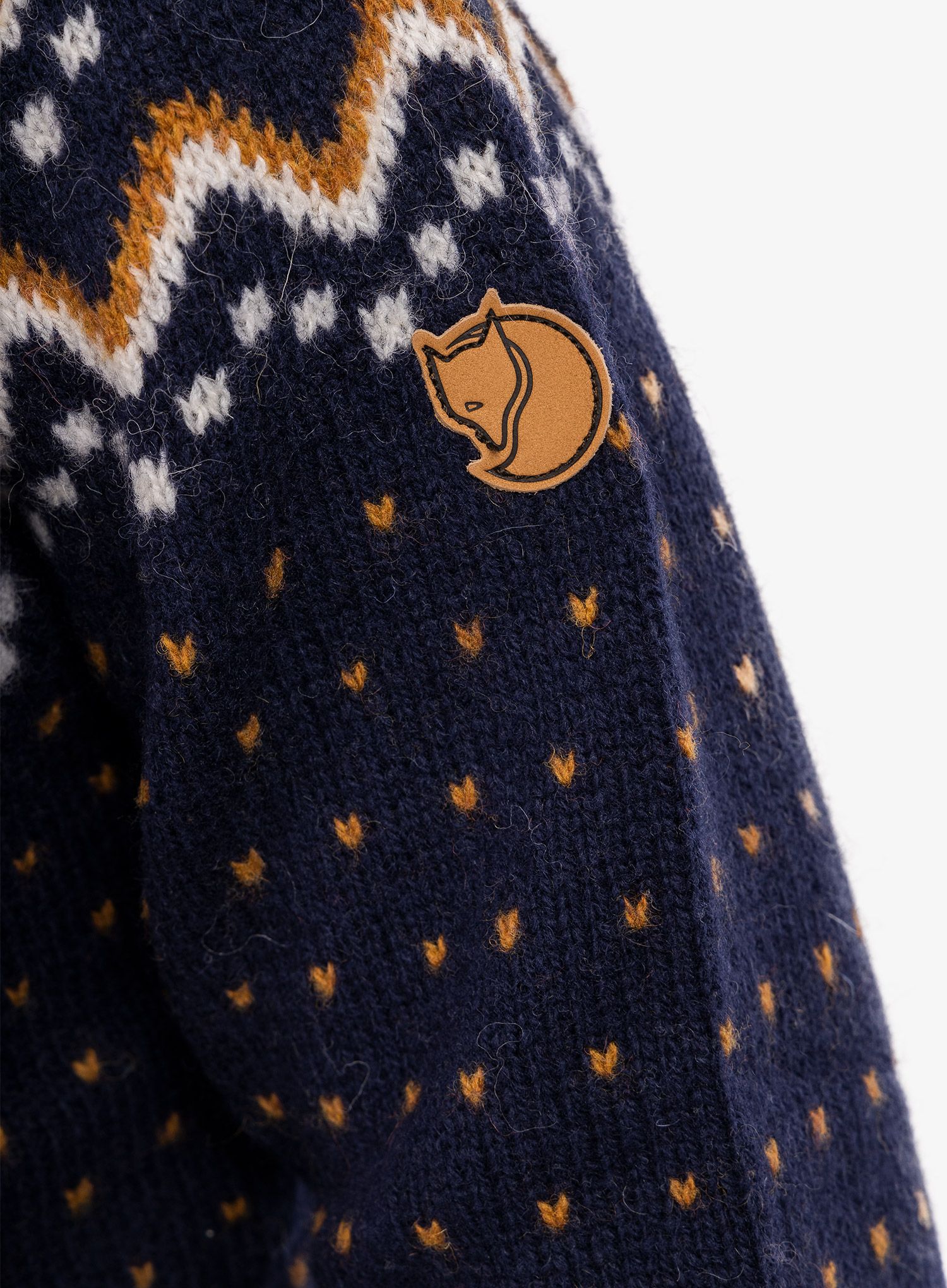 Ženski pulover Fjallraven Ovik Knit Cardigan - dark navy