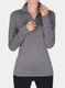 Jopica Icebreaker 200 Oasis L/S Half Zip - gritstone heather