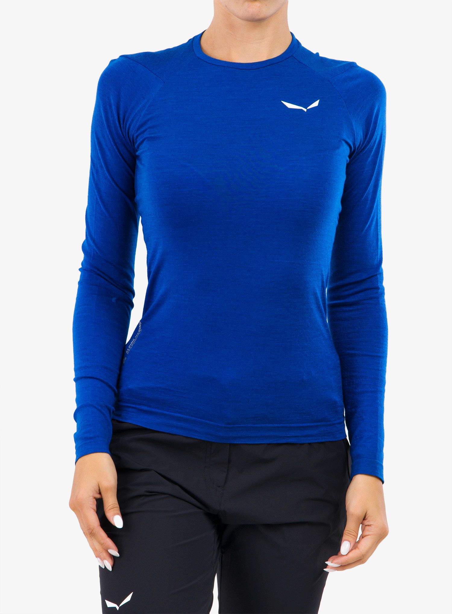 Ženska jopica Salewa Zebru Fresh AMR L/S Tee - electric