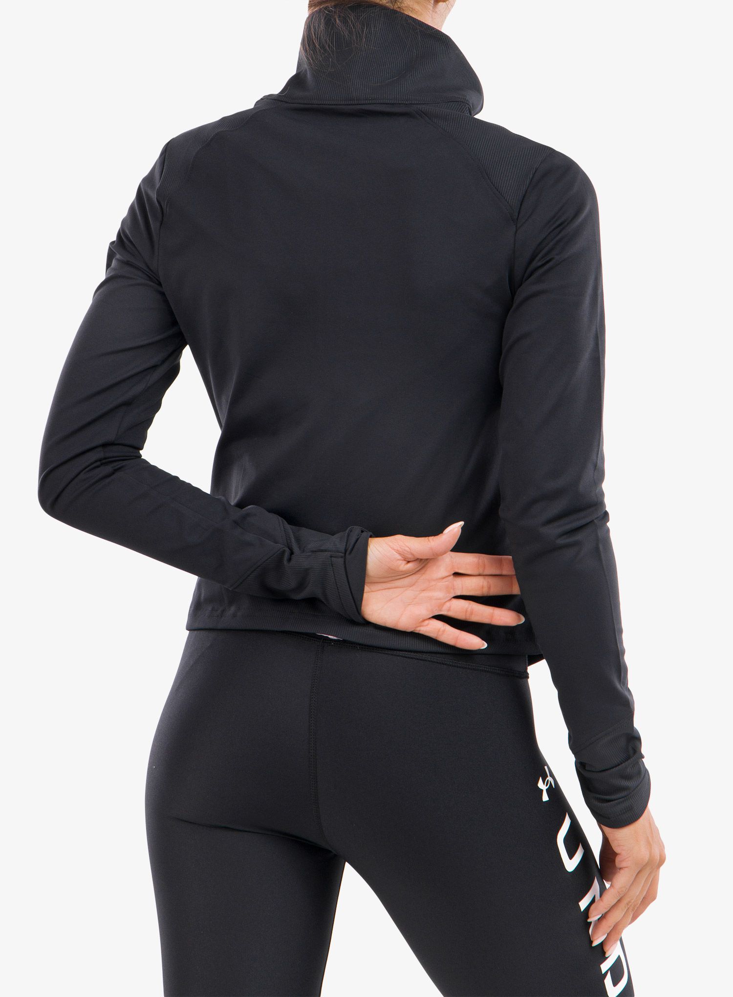 Ženska jopica Under Armour Meridian Jacket - black/metallic silver