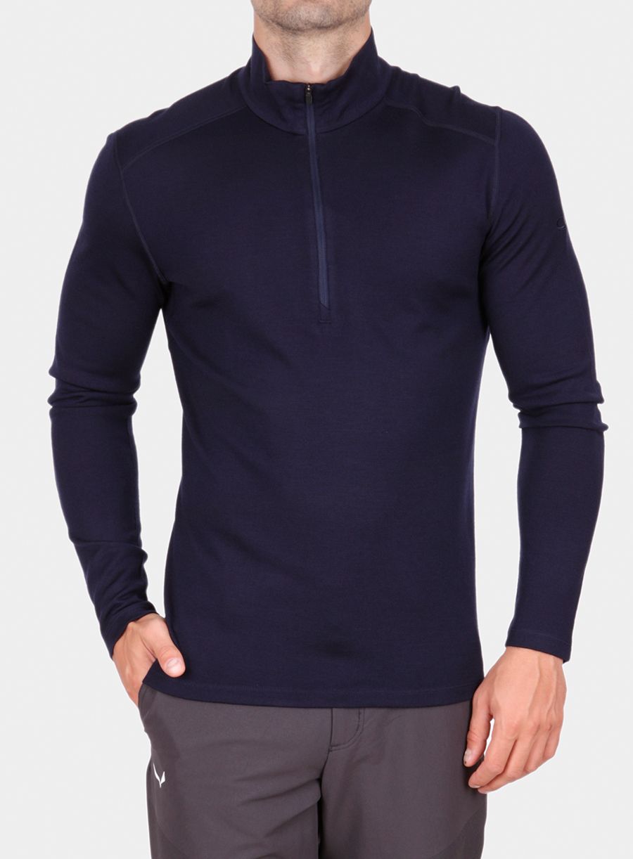 Jopica Icebreaker 260 Tech L/S Half Zip - midnight navy