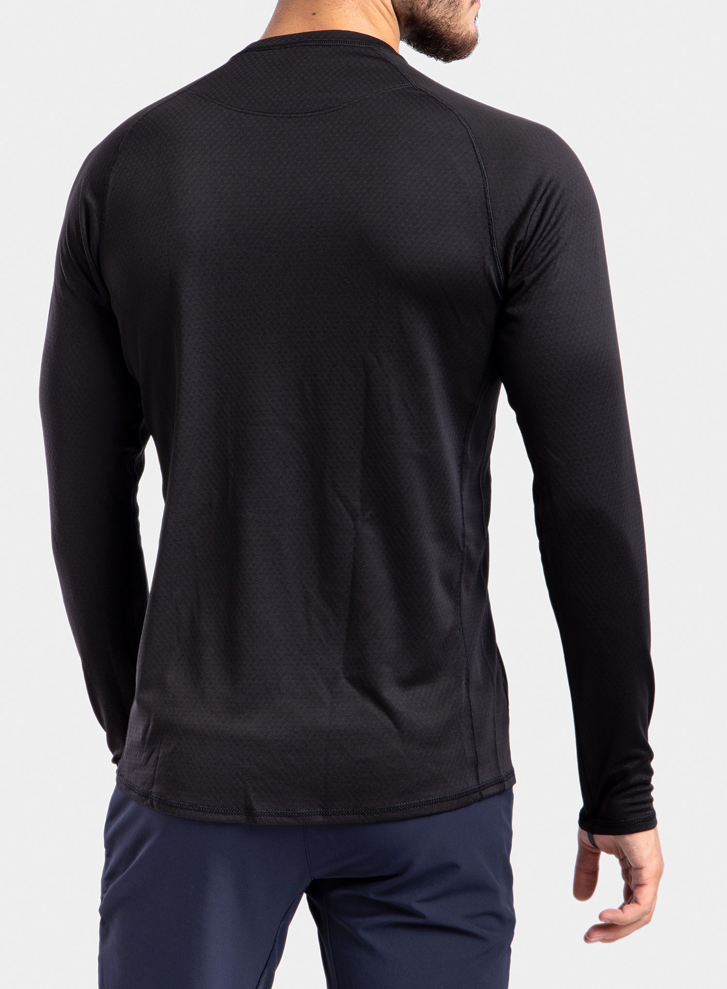 Jopica Patagonia Capilene MW Crew - black