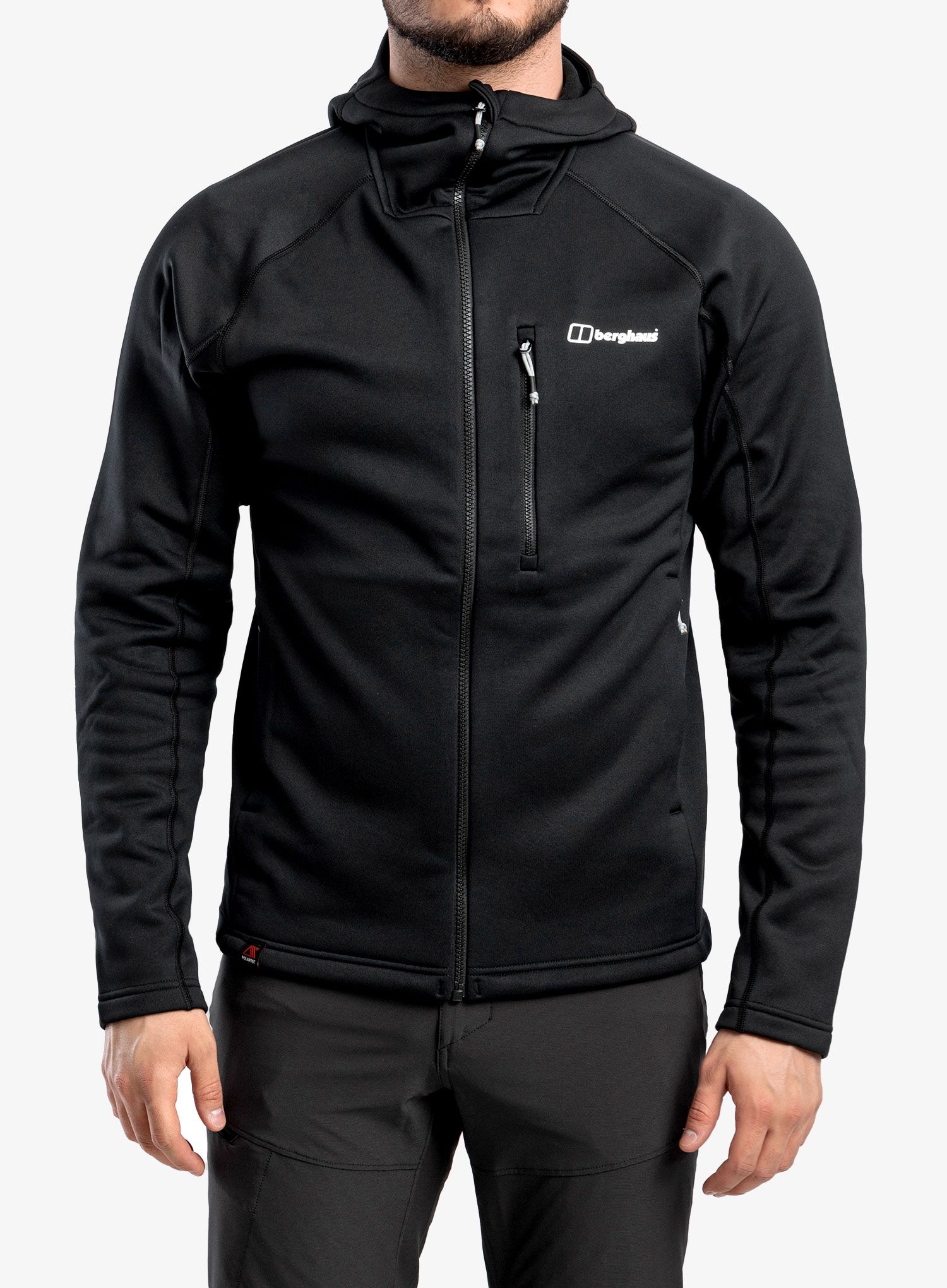 Flis Berghaus Carnot Hooded - black/black