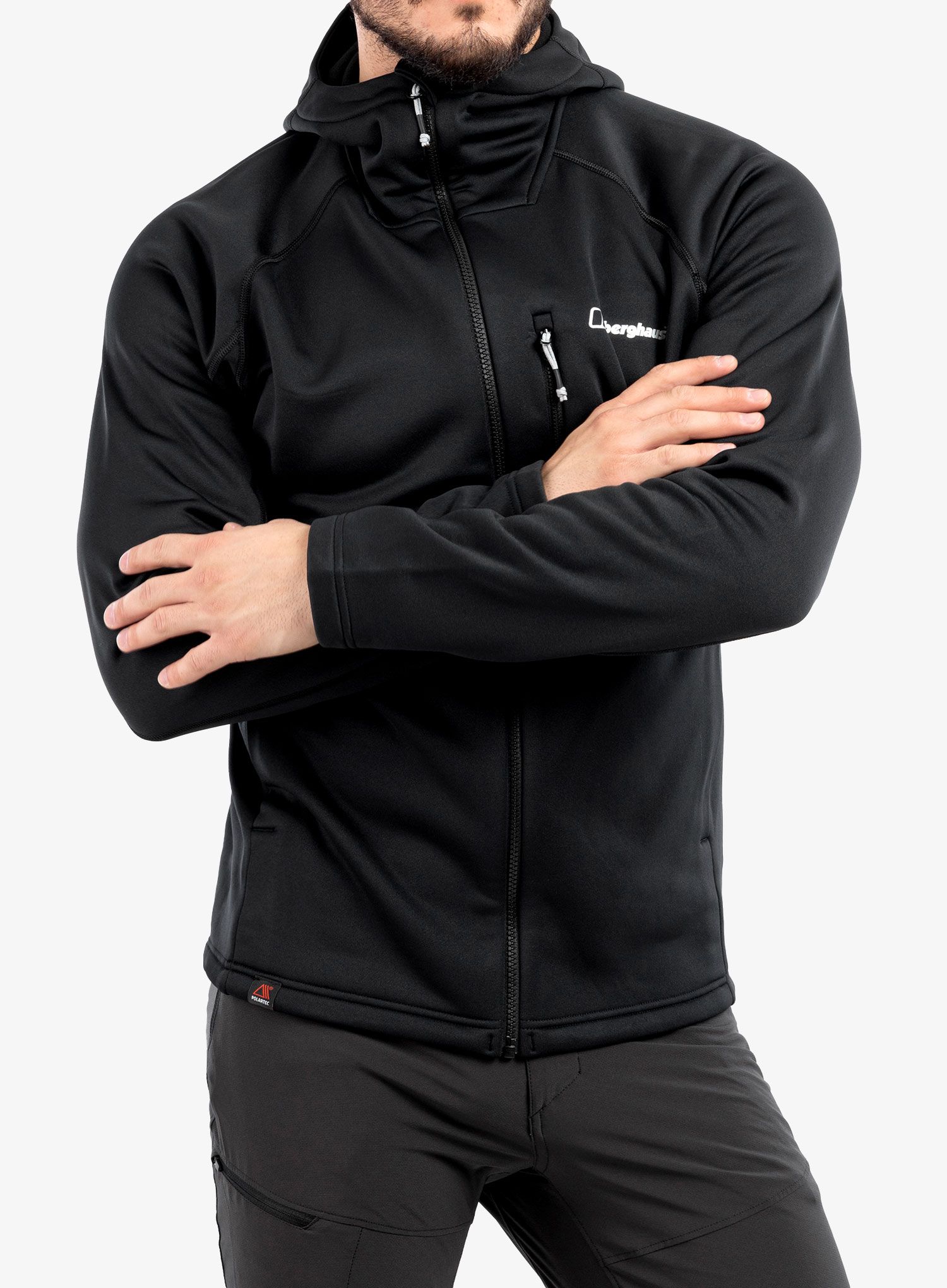 Flis Berghaus Carnot Hooded - black/black