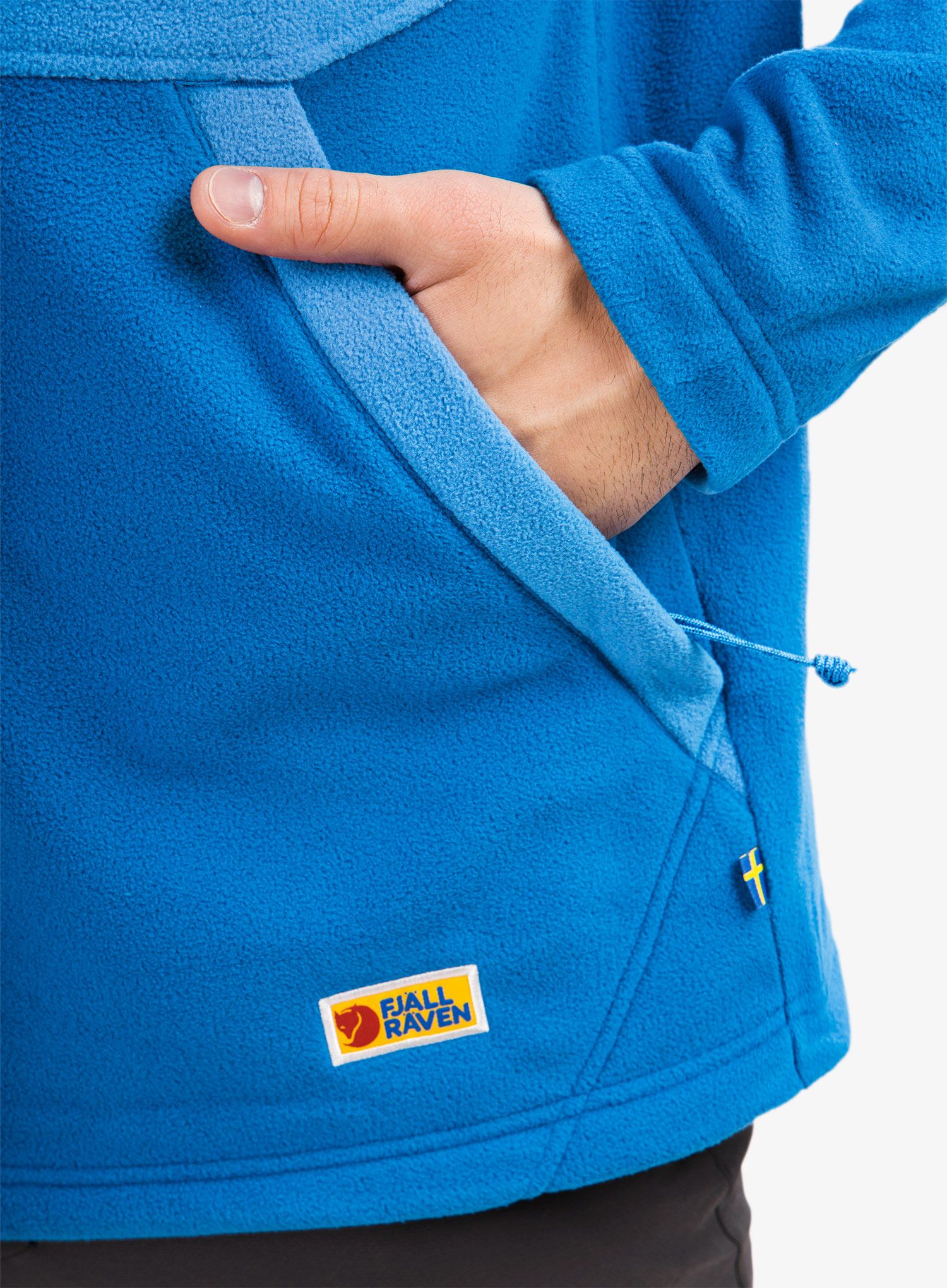 Flis Fjallraven Vardag Lite Fleece  - alpine blue/un blue