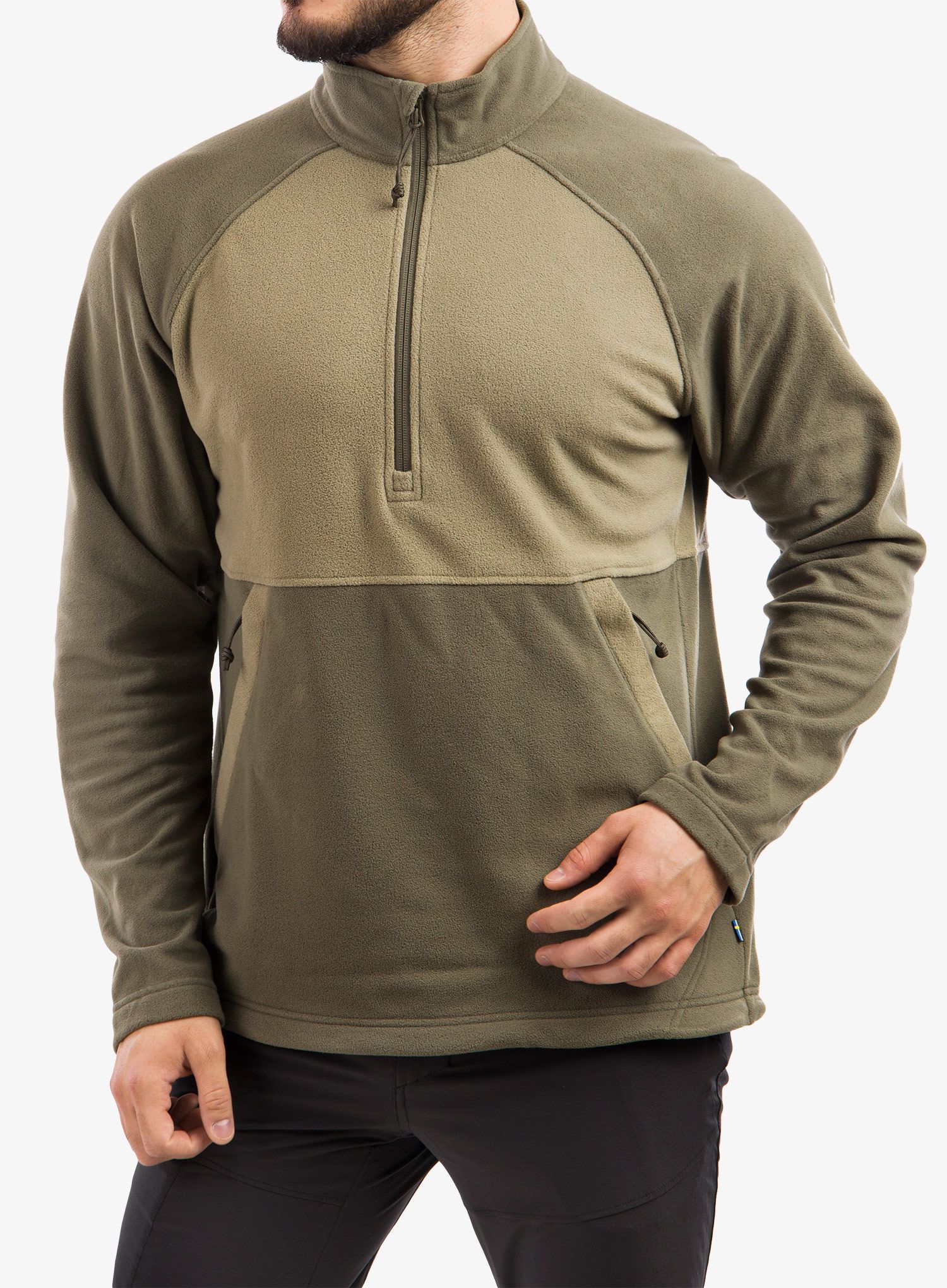 Flis Fjallraven Vardag Lite Fleece  - laurel green/light olive