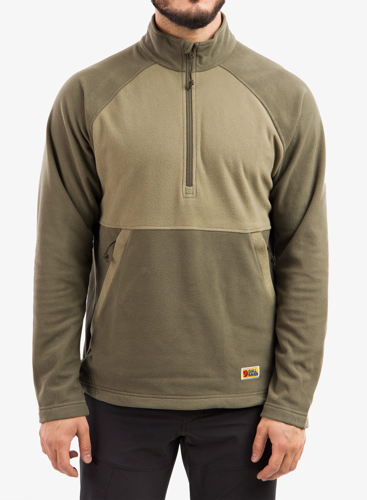 Flis Fjallraven Vardag Lite Fleece  - laurel green/light olive