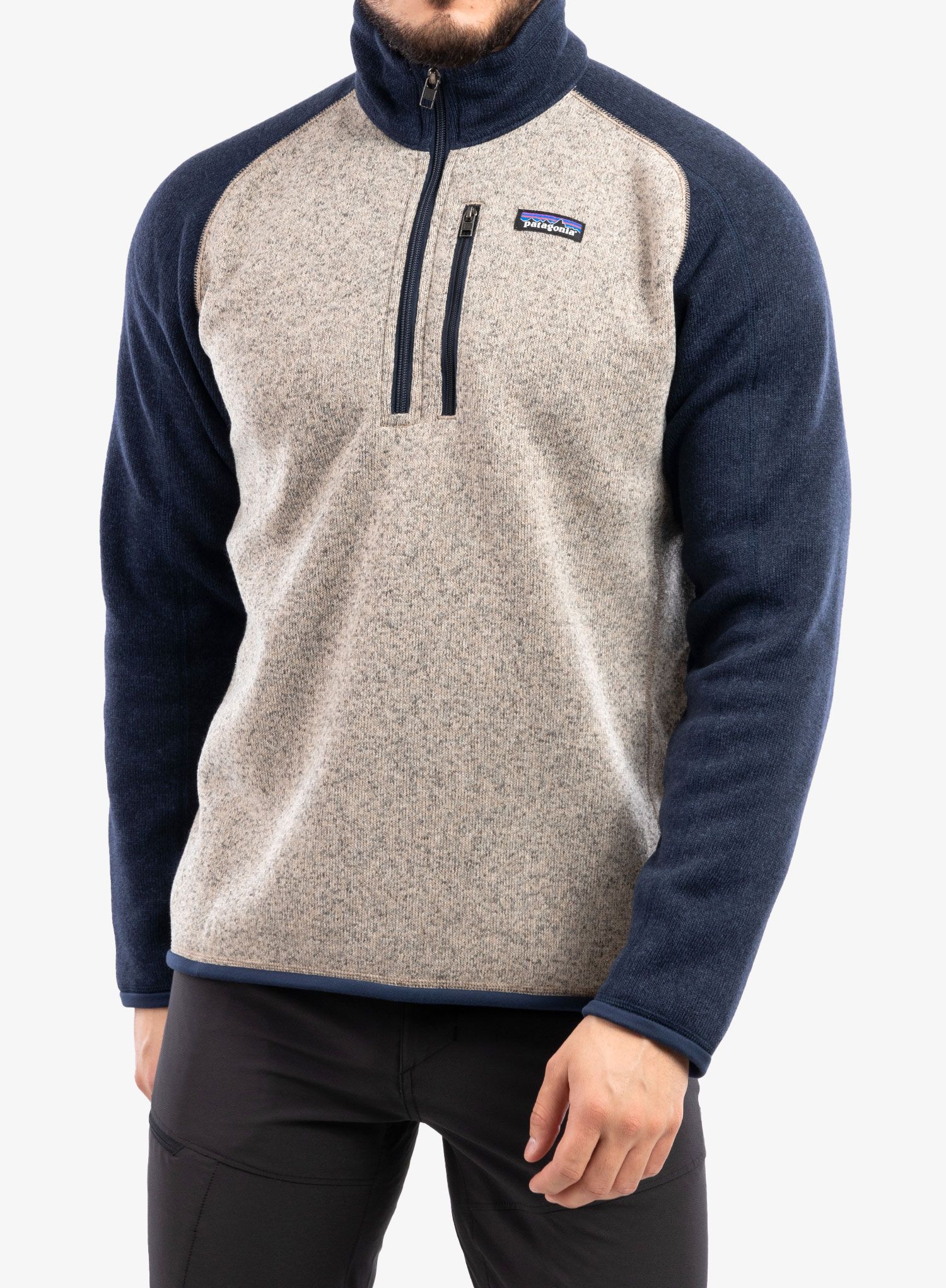 Flis Patagonia Better Sweater 1/4 Zip - oar tan