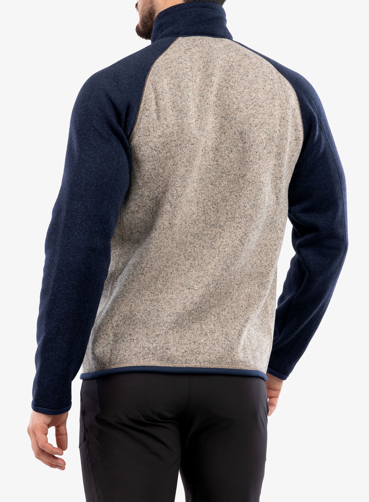 Flis Patagonia Better Sweater 1/4 Zip - oar tan