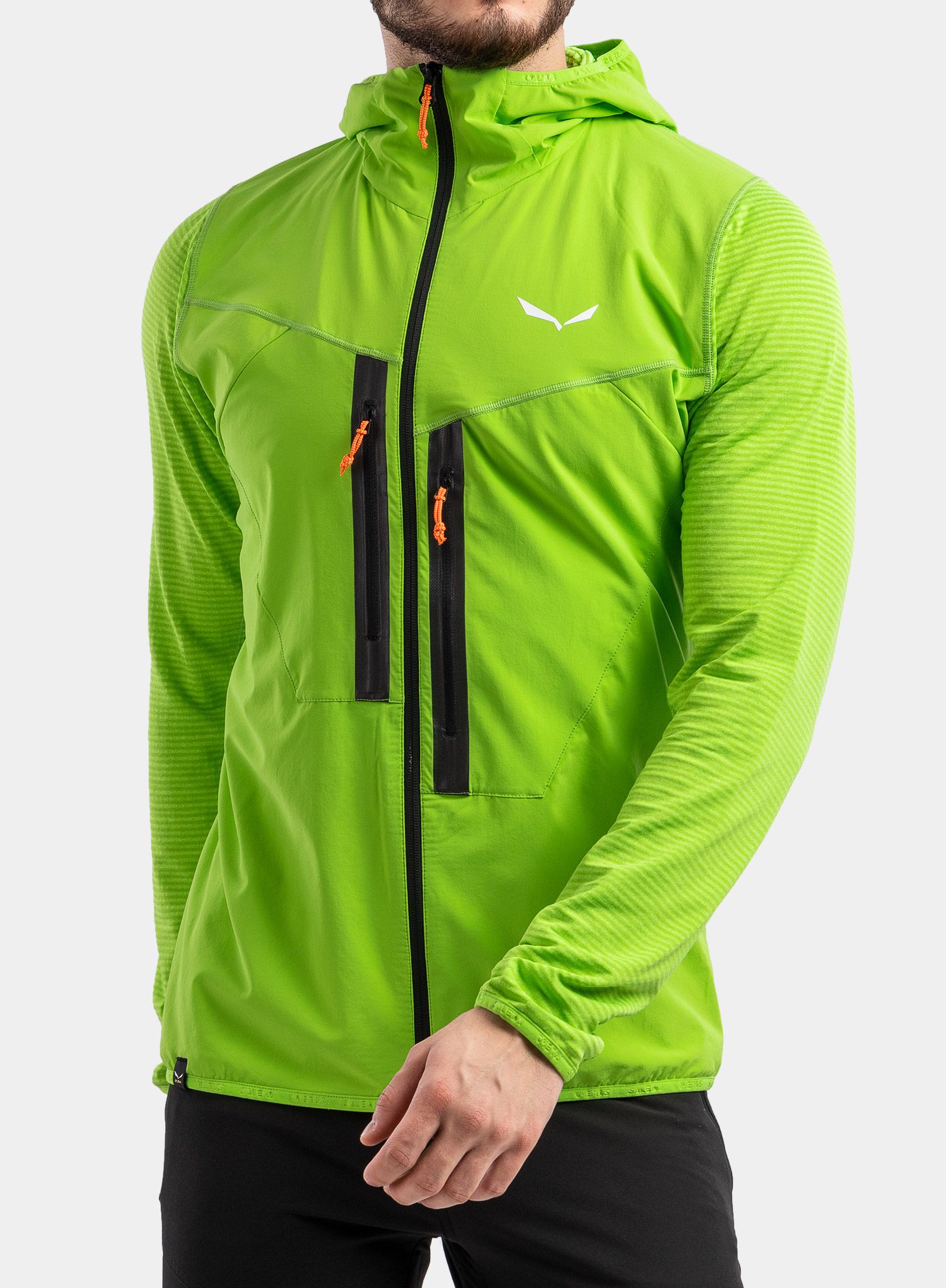 Flis Salewa Rolle PL R Jacket - pale frog