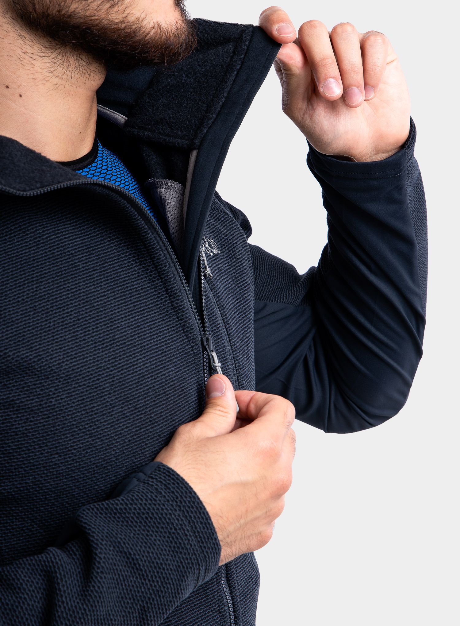 Jopica s kapuco Rab Capacitor Hoody - beluga