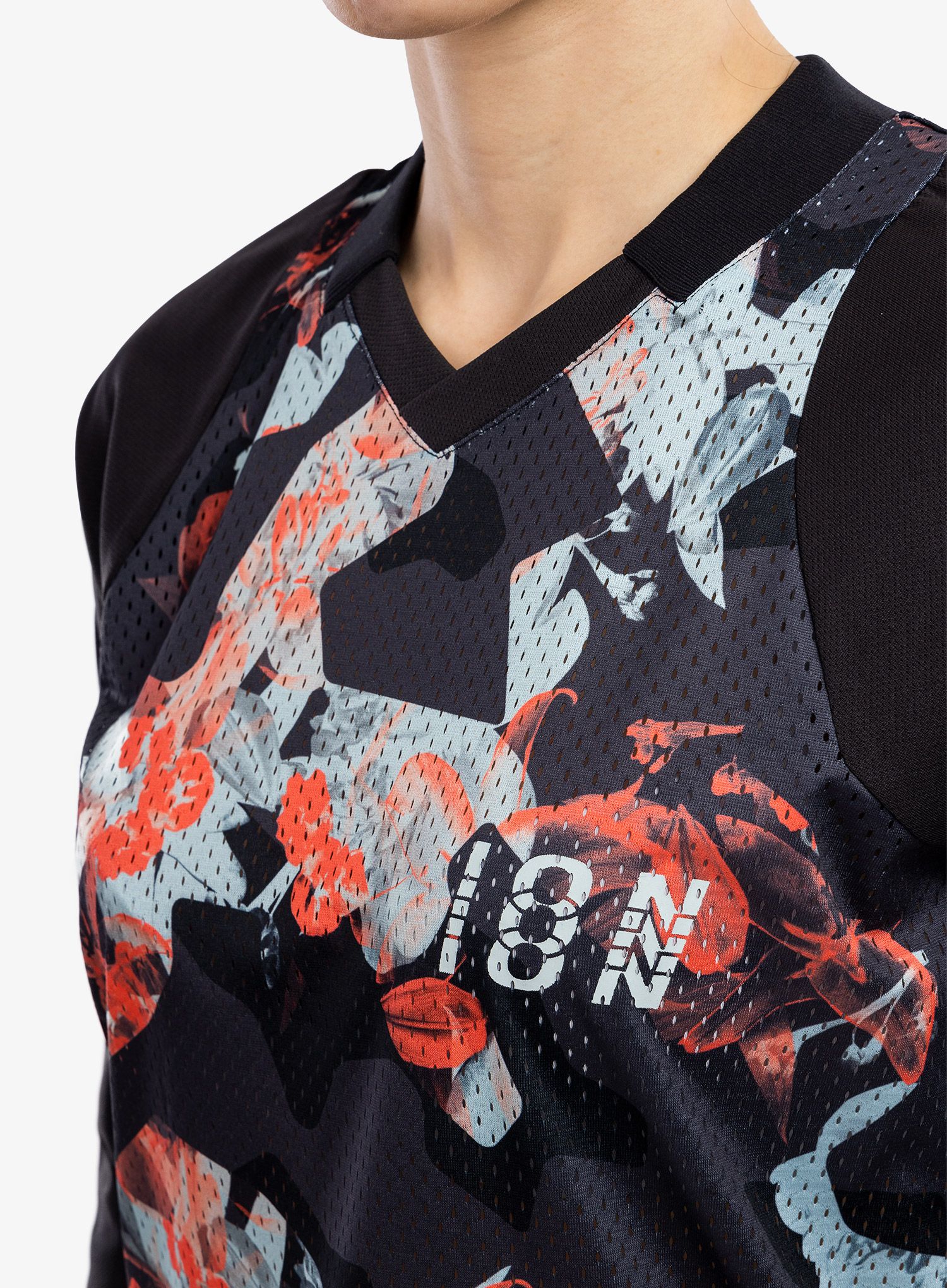 Ženska kolesarska jopa ION Scrub LS - black