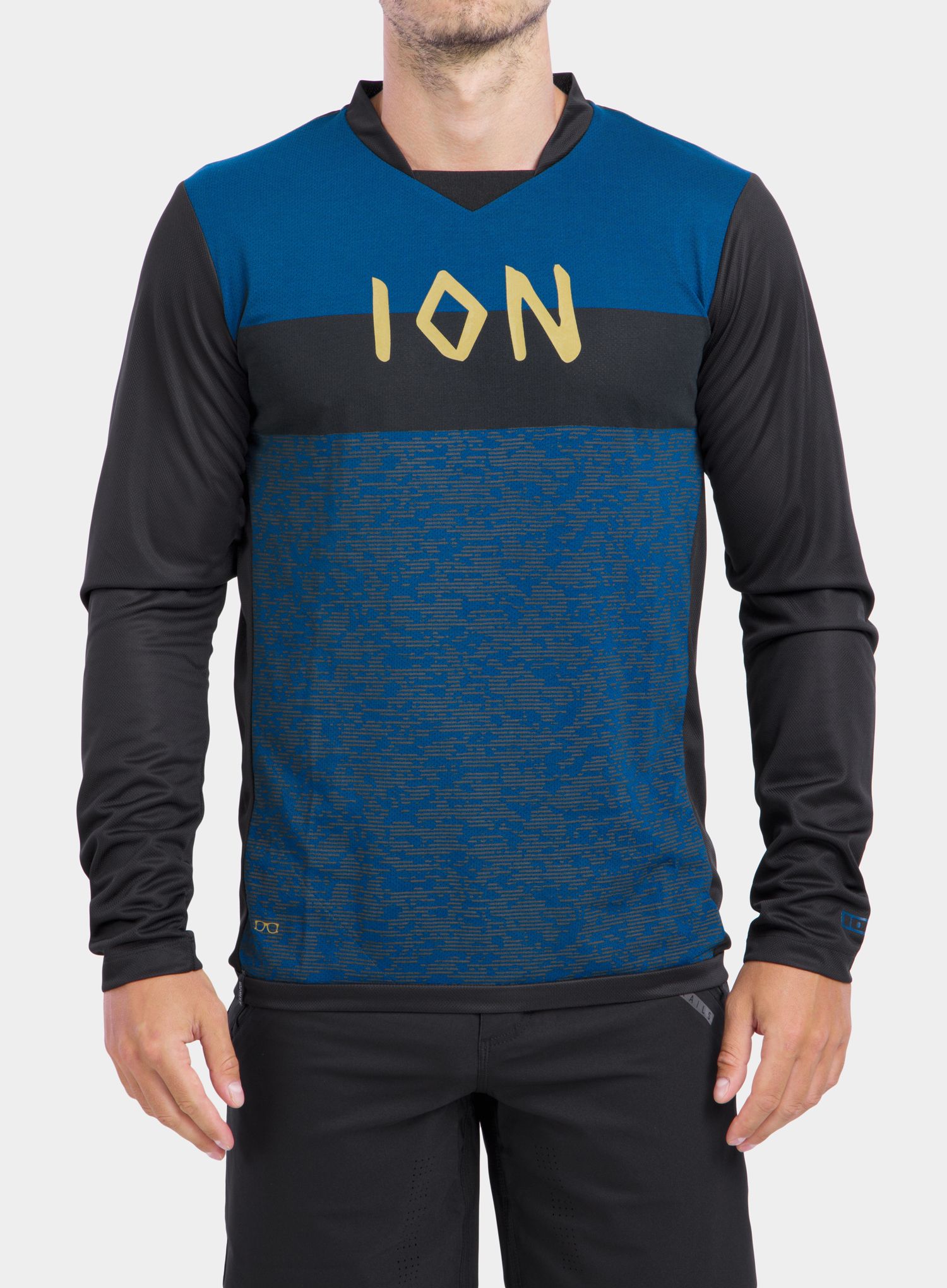 Kolesarska jopa ION LS Scrub AMP - ocean blue