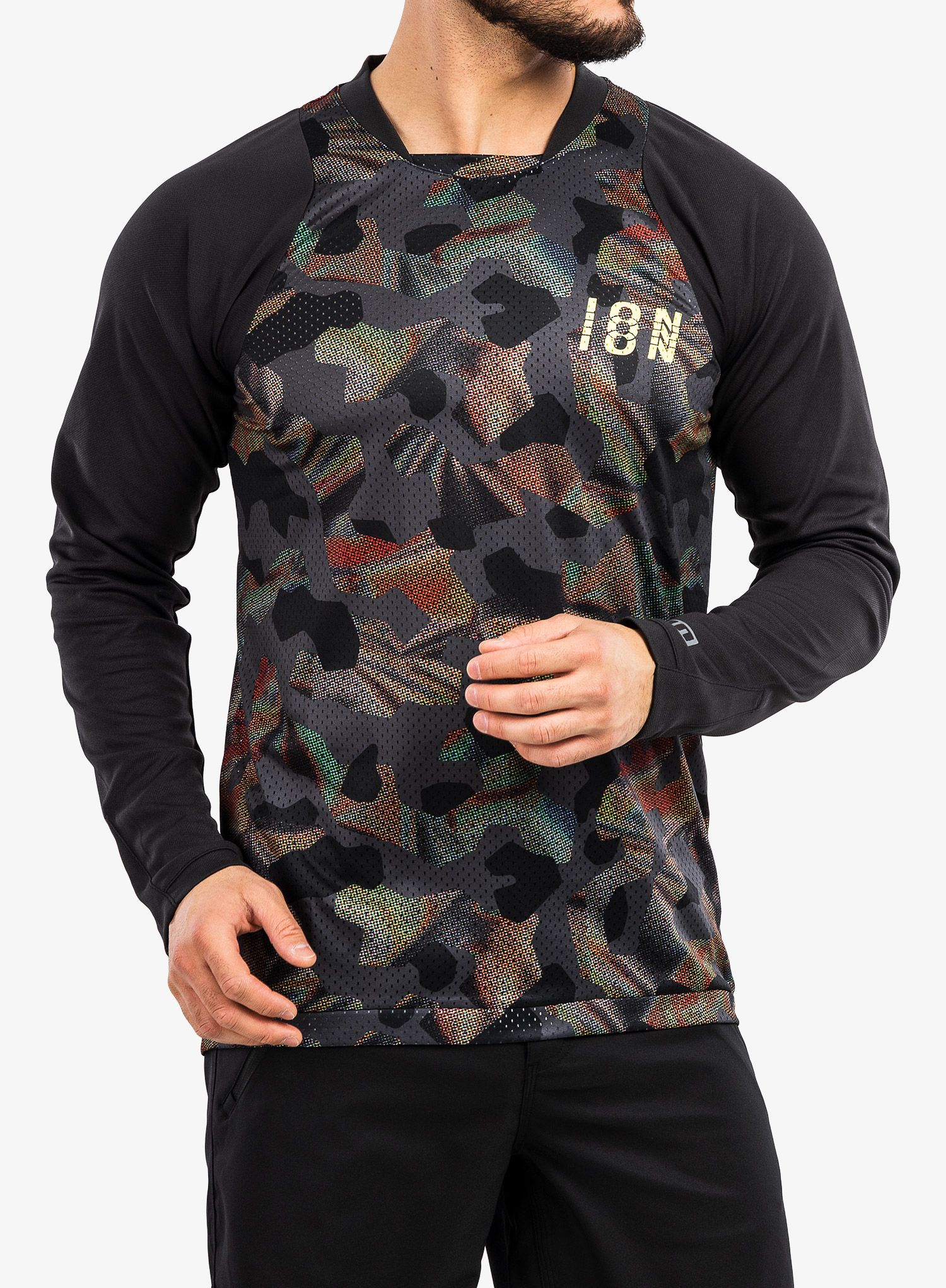 Kolesarska jopa ION Scrub LS - black