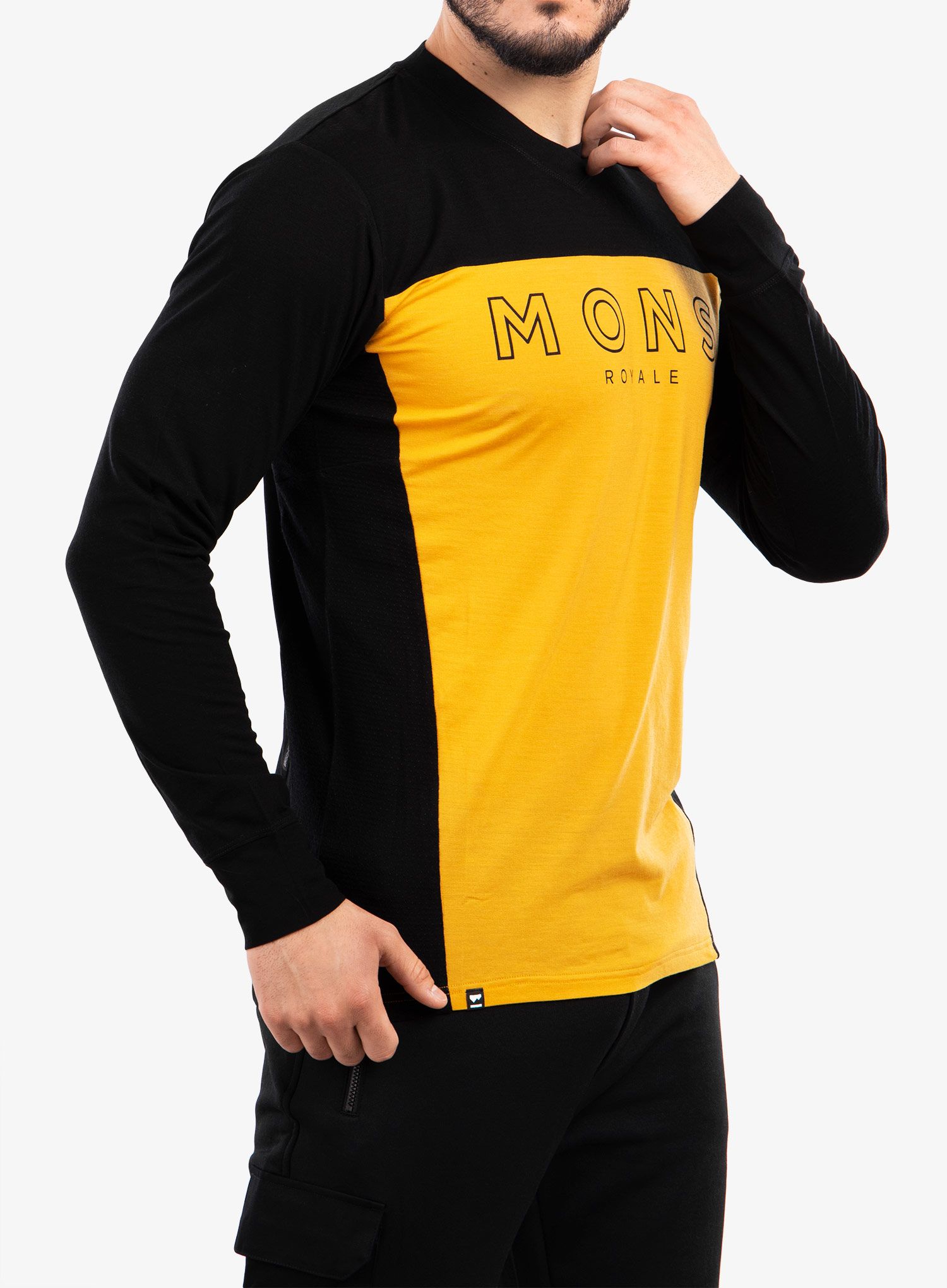 Kolesarska jopa Mons Royale Redwood Enduro VLS - black/gold