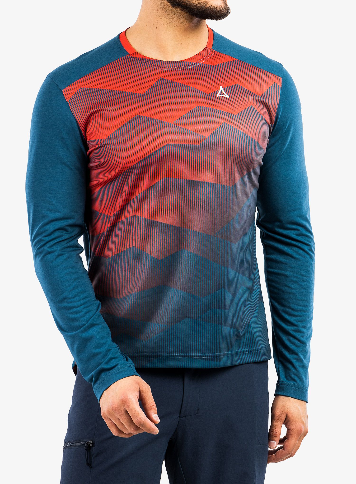 Kolesarska jopa Schoffel Longsleeve Altitude M - lakemount blue