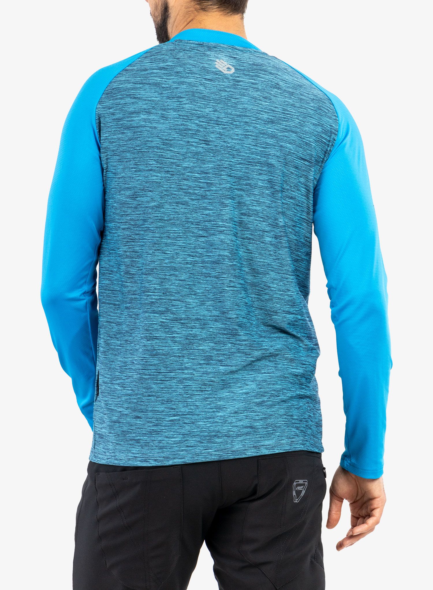Kolesarska jopa Sensor Cycle Jersey L/S Charger - blue