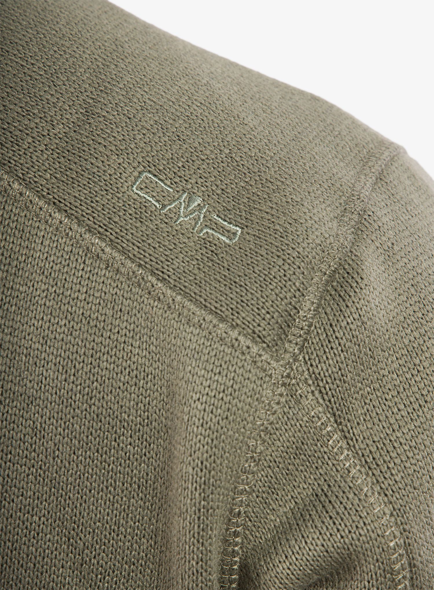 Flis CMP Perl Jacket Knitted - torba/salvia