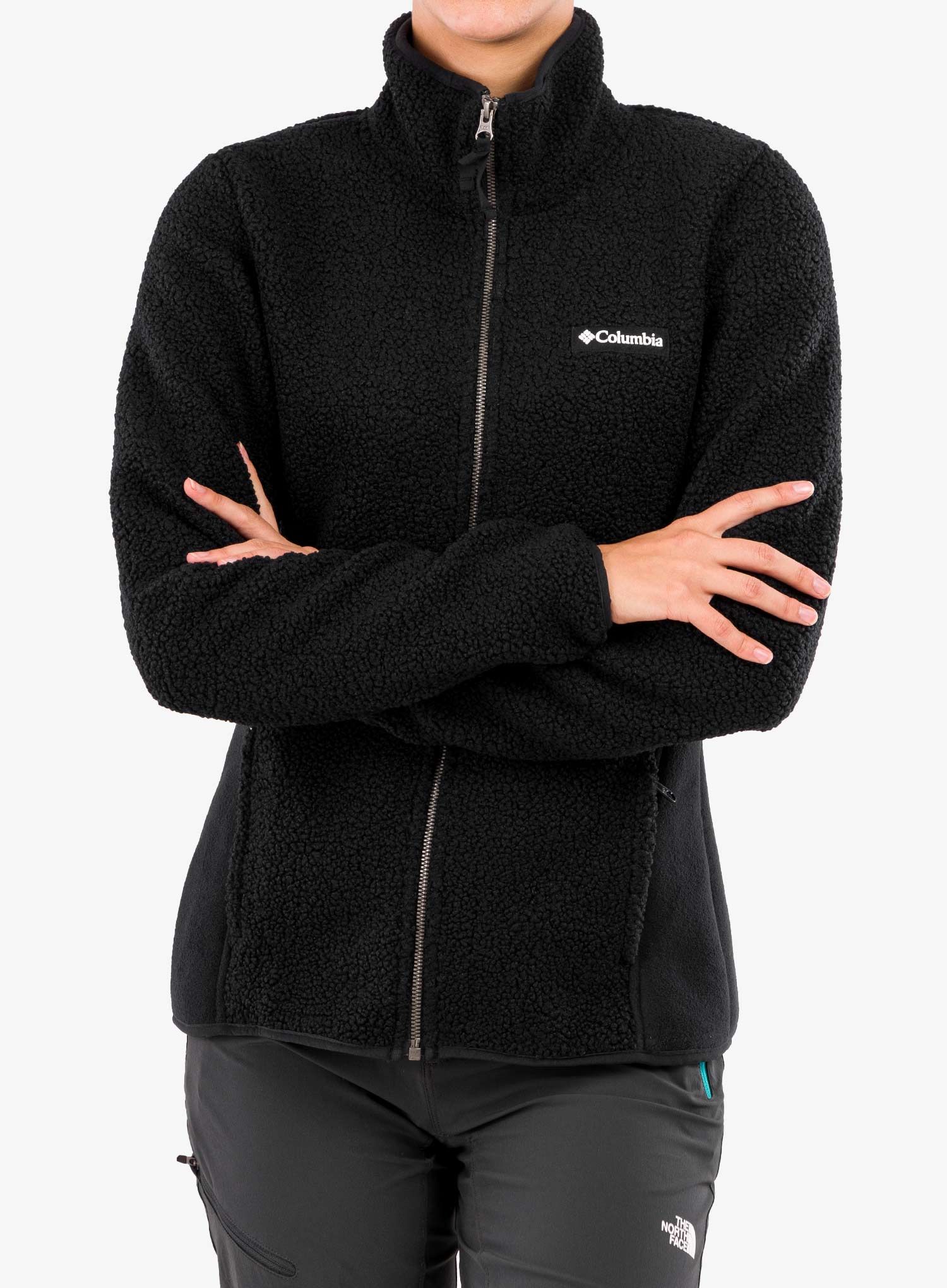 Ženski flis Columbia Panorama Full Zip - black