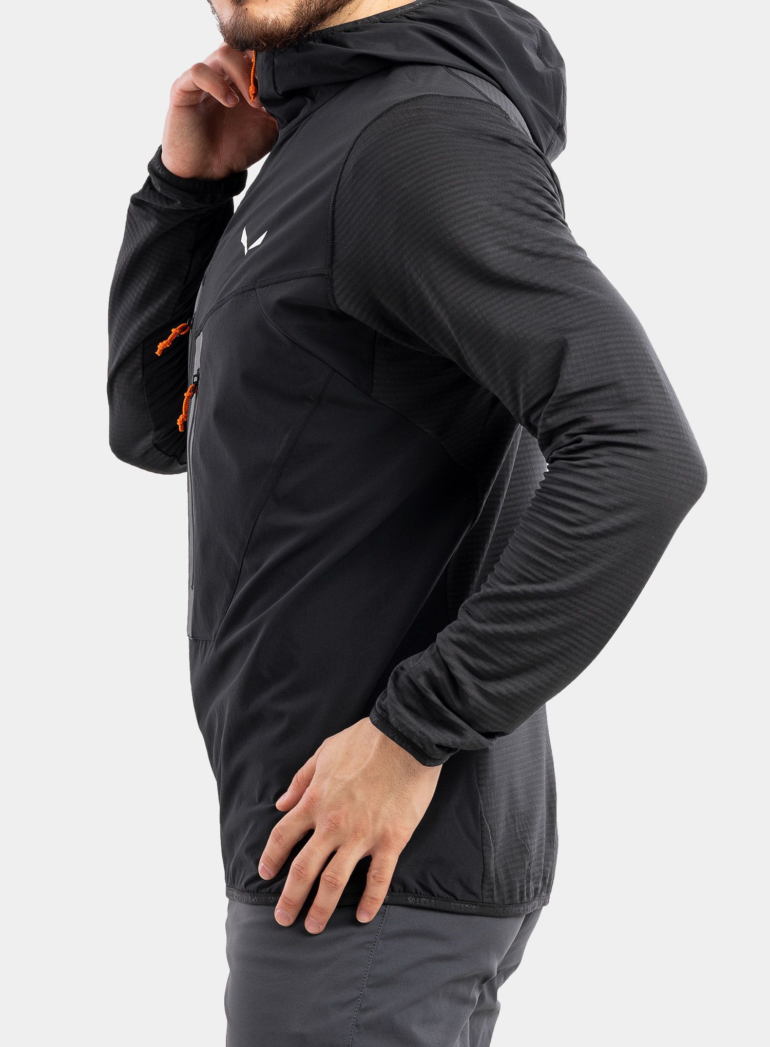 Jopica na zadrgo Salewa Rolle PL R Jacket - black out