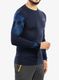 Termo flis jopa Salewa Cristallo Warm AMR L/S Tee - navy blazer