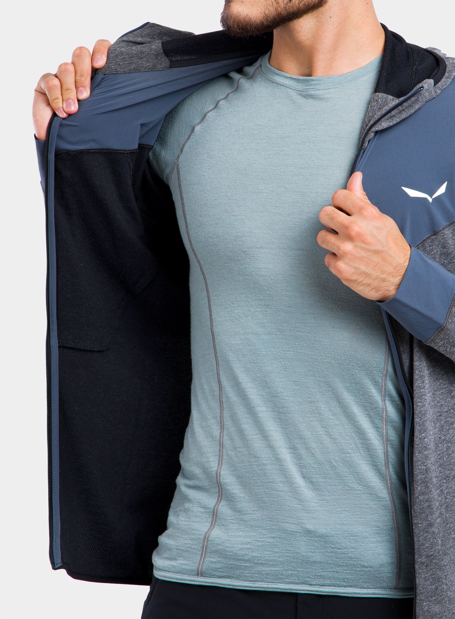 Jopica Salewa Puez 2 Dry HD Jacket - black out melange