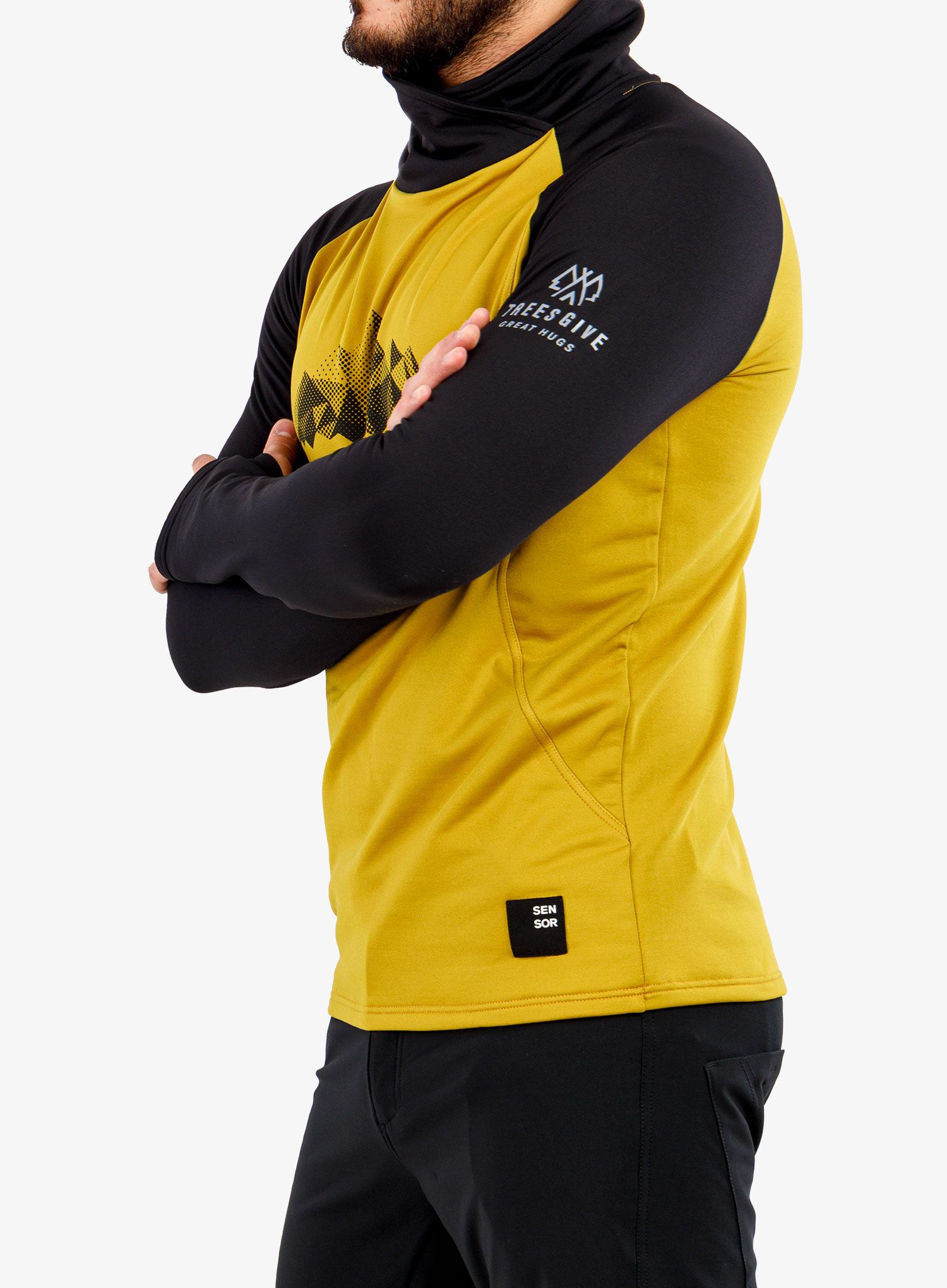 Jopica Sensor Coolmax Thermo - mustard/black