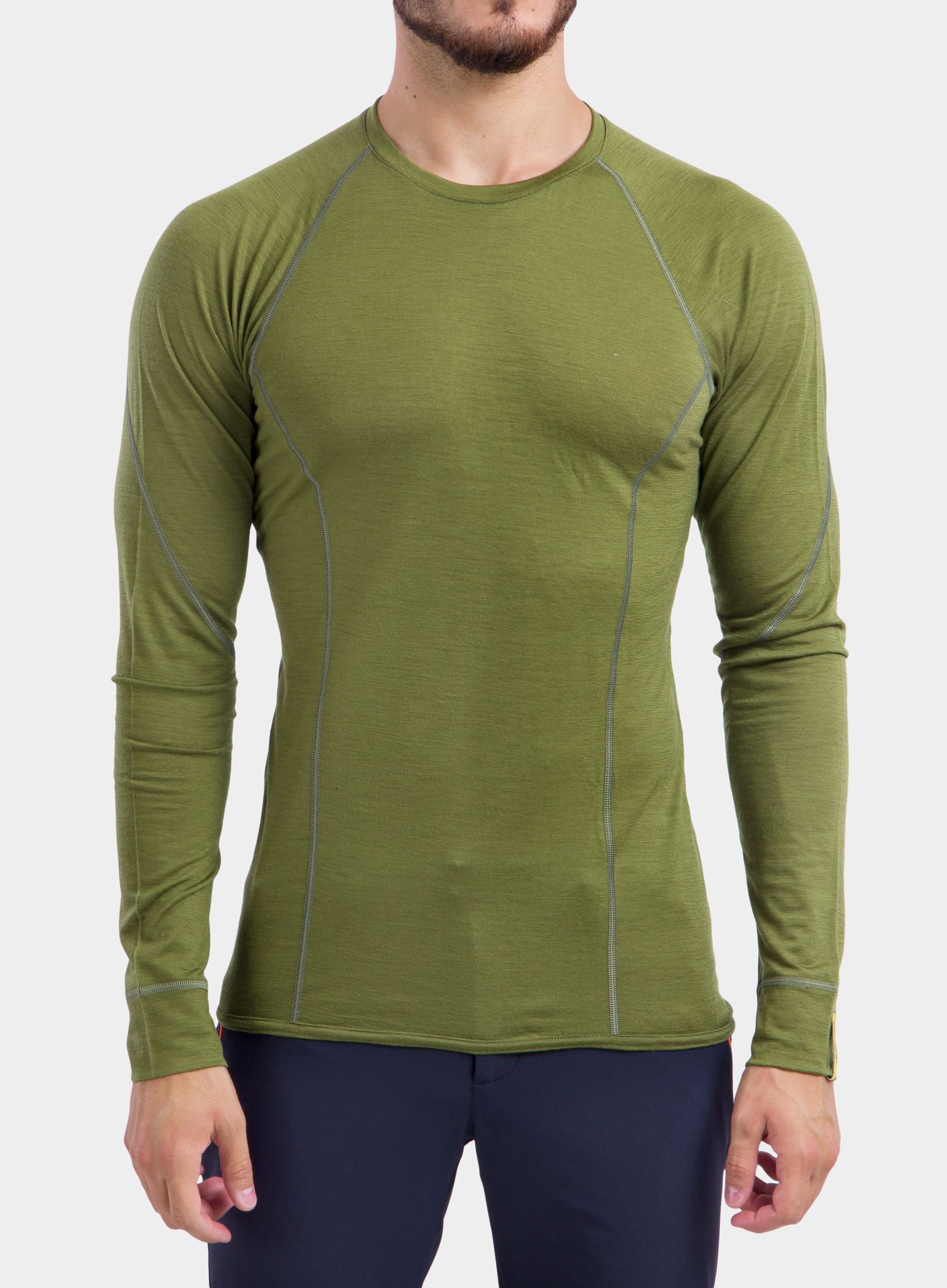 Jopica Sensor Merino Active Tee L/S - safari