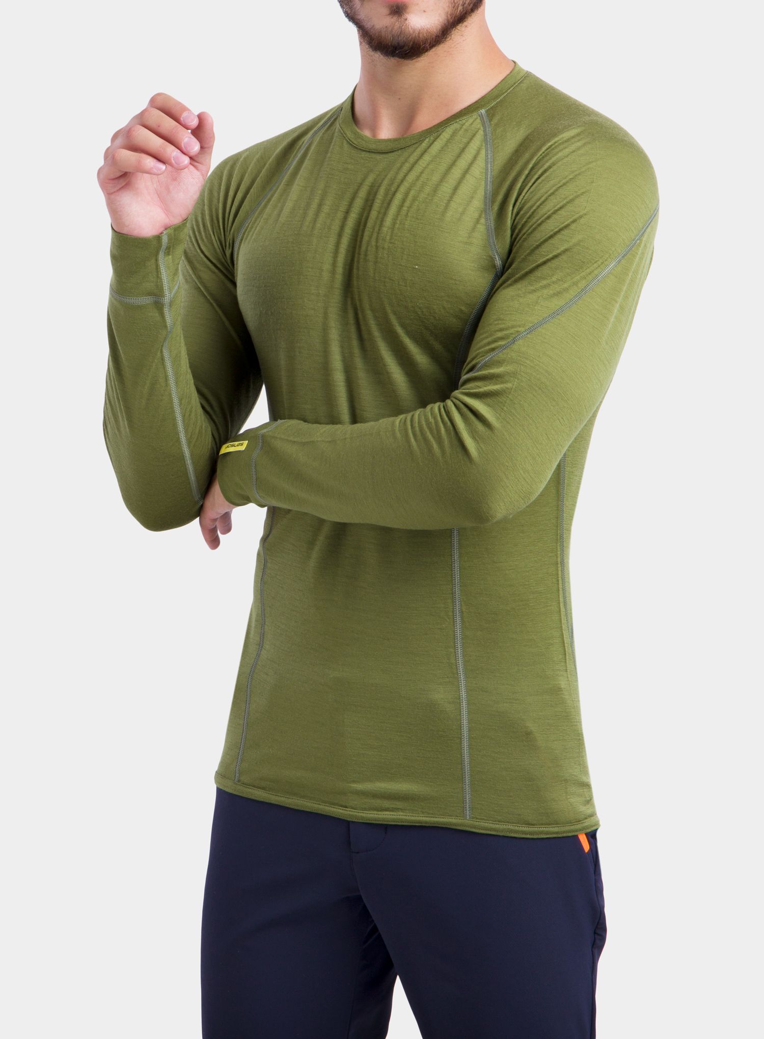 Jopica Sensor Merino Active Tee L/S - safari
