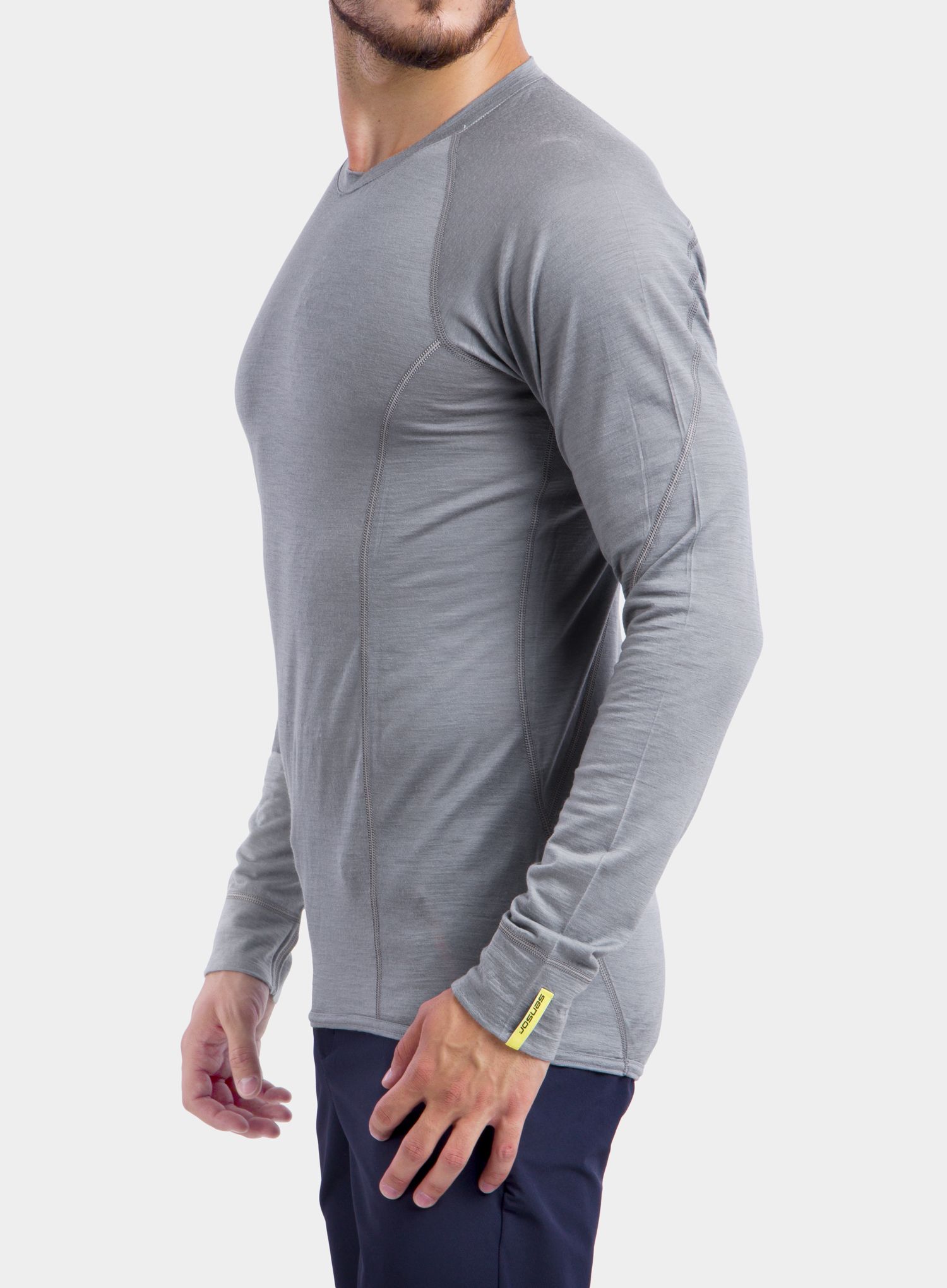 Jopica Sensor Merino Active Tee L/S - grey