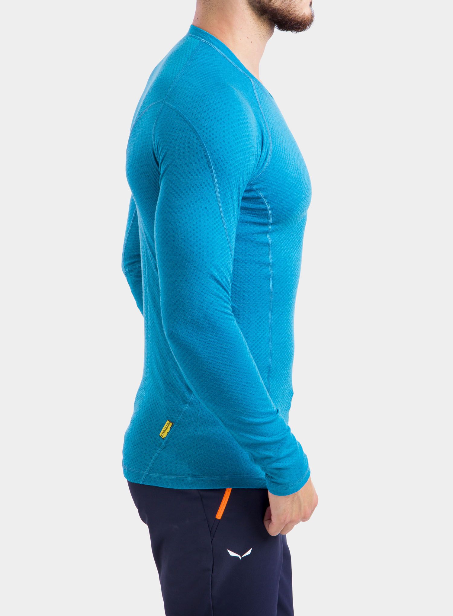 Termo flis jopa Sensor Merino DF Tee L/S - blue