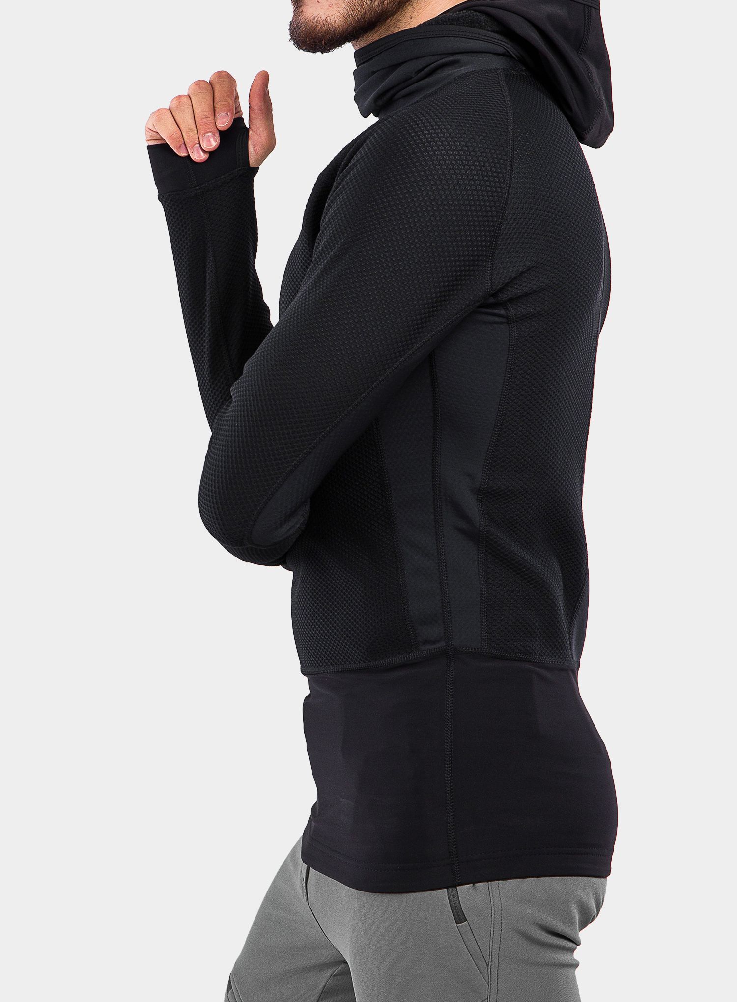 Termo flis jopa Majesty Heatshield - black