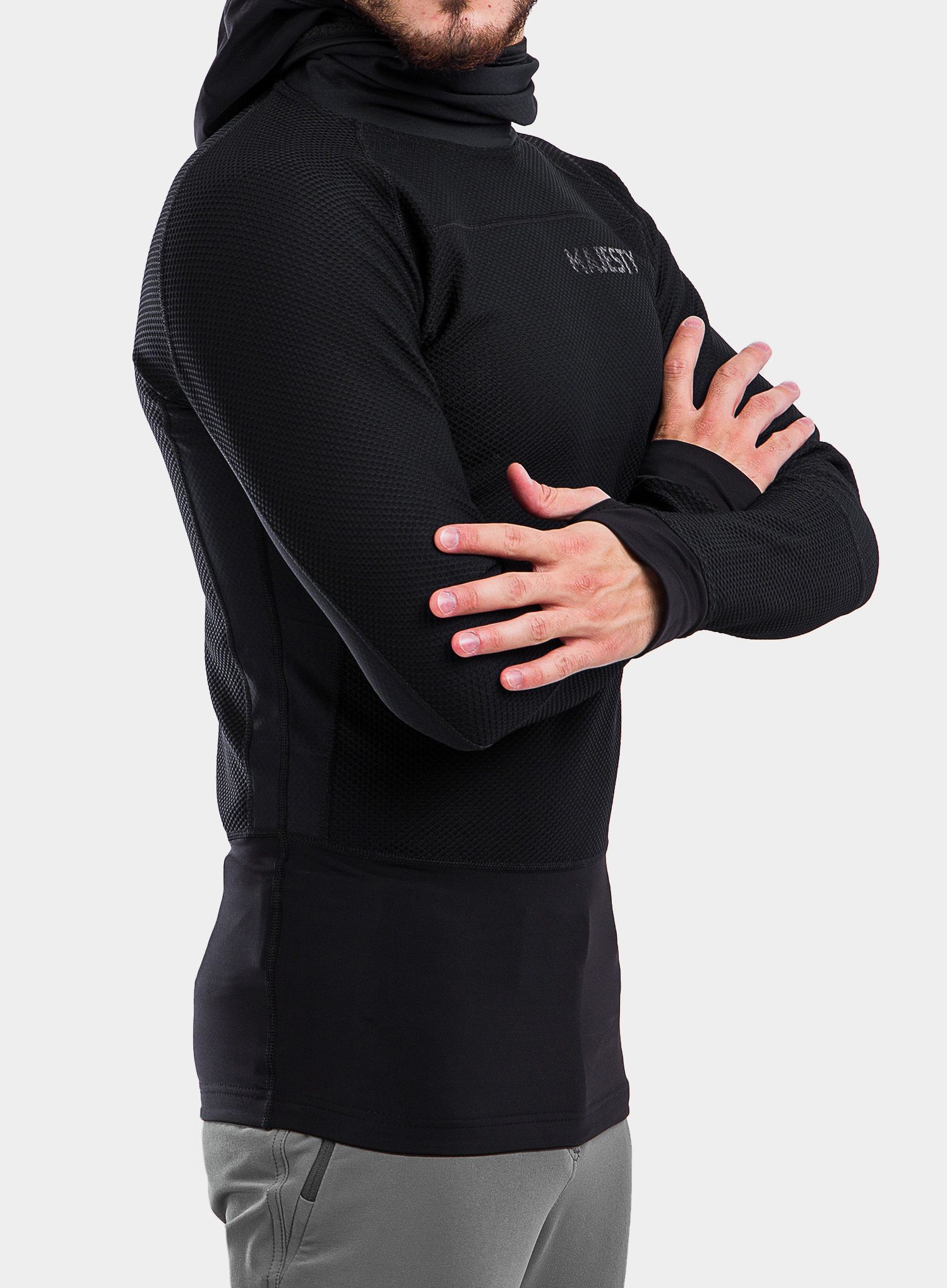 Termo flis jopa Majesty Heatshield - black